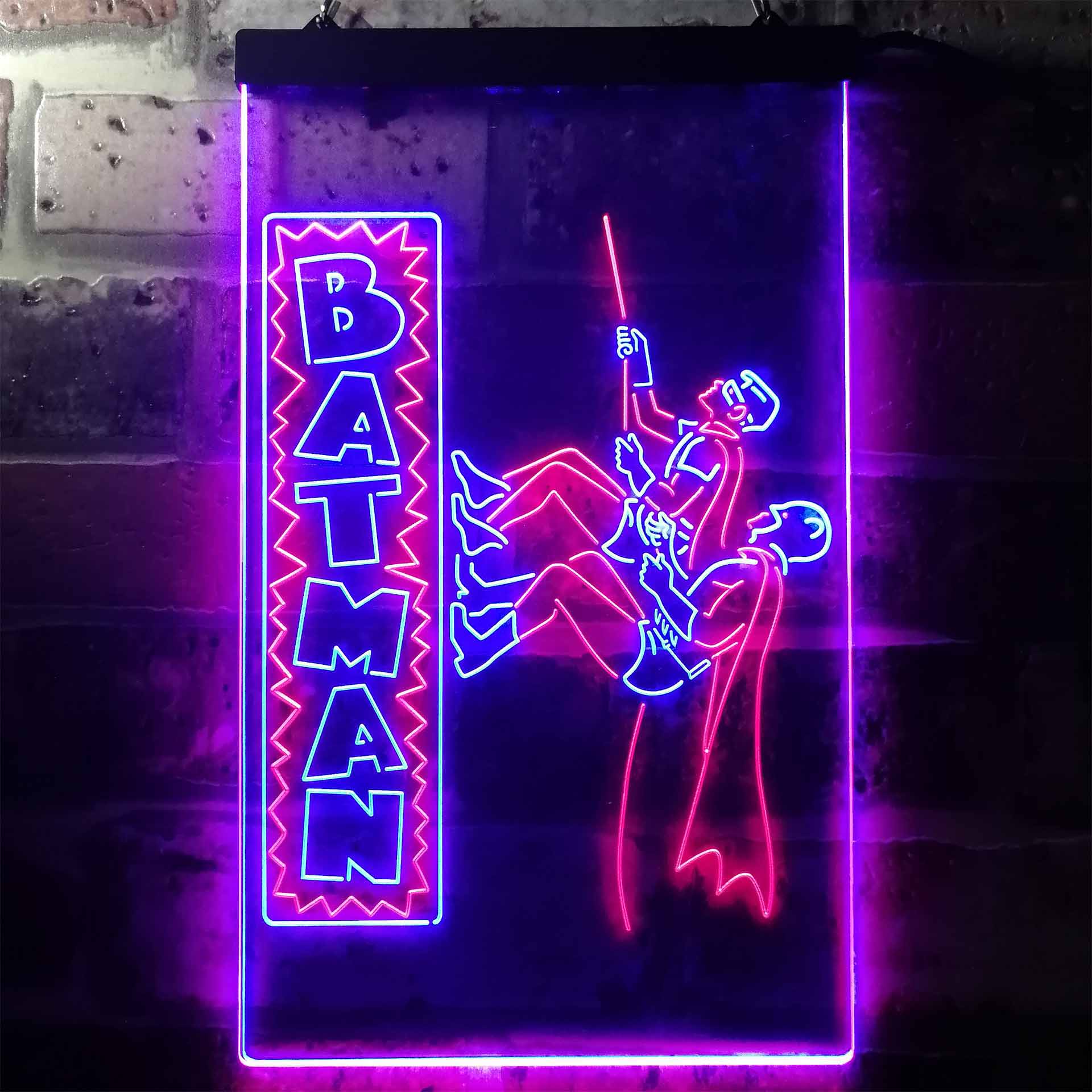 Batman & Robin Neon LED Sign