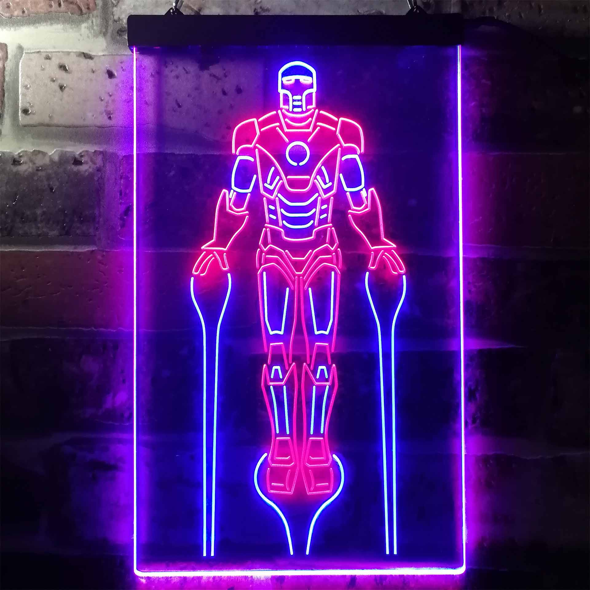 Iron Man Hero Neon LED Sign