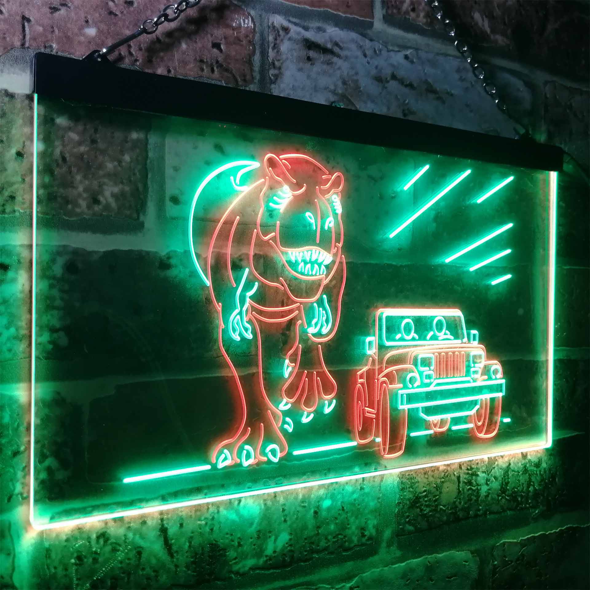 Jurassic Park Neon LED Sign