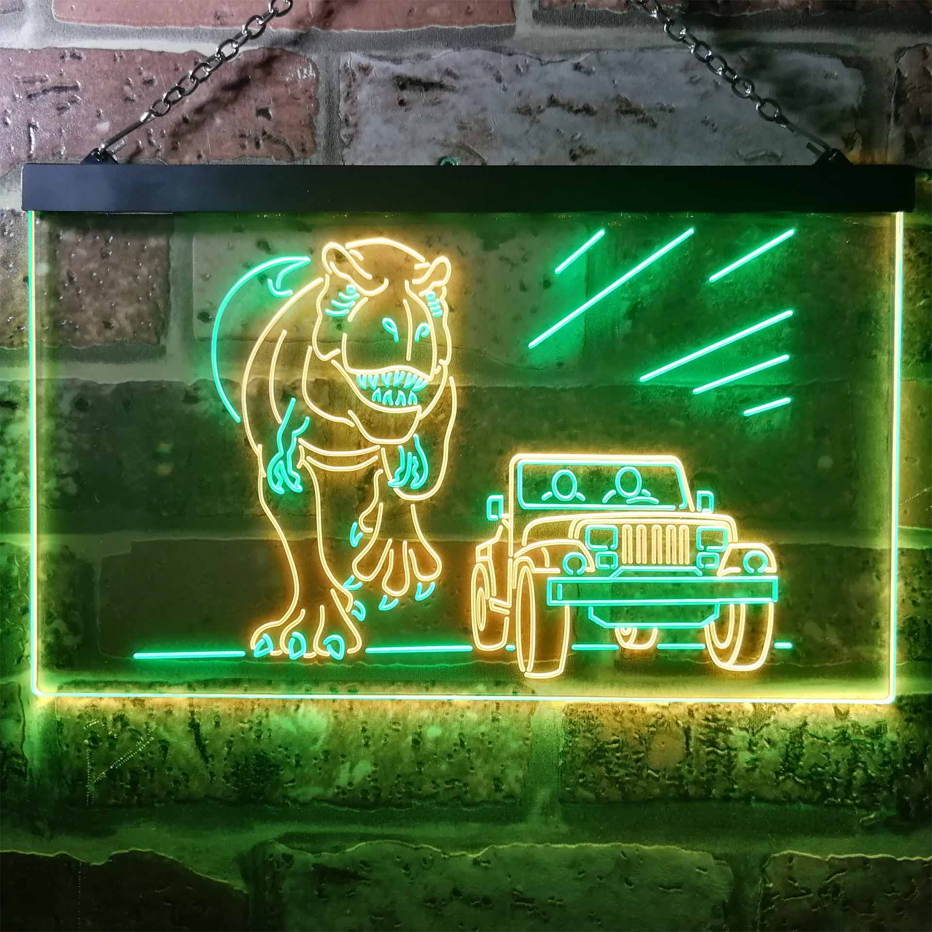 Jurassic Park Neon LED Sign