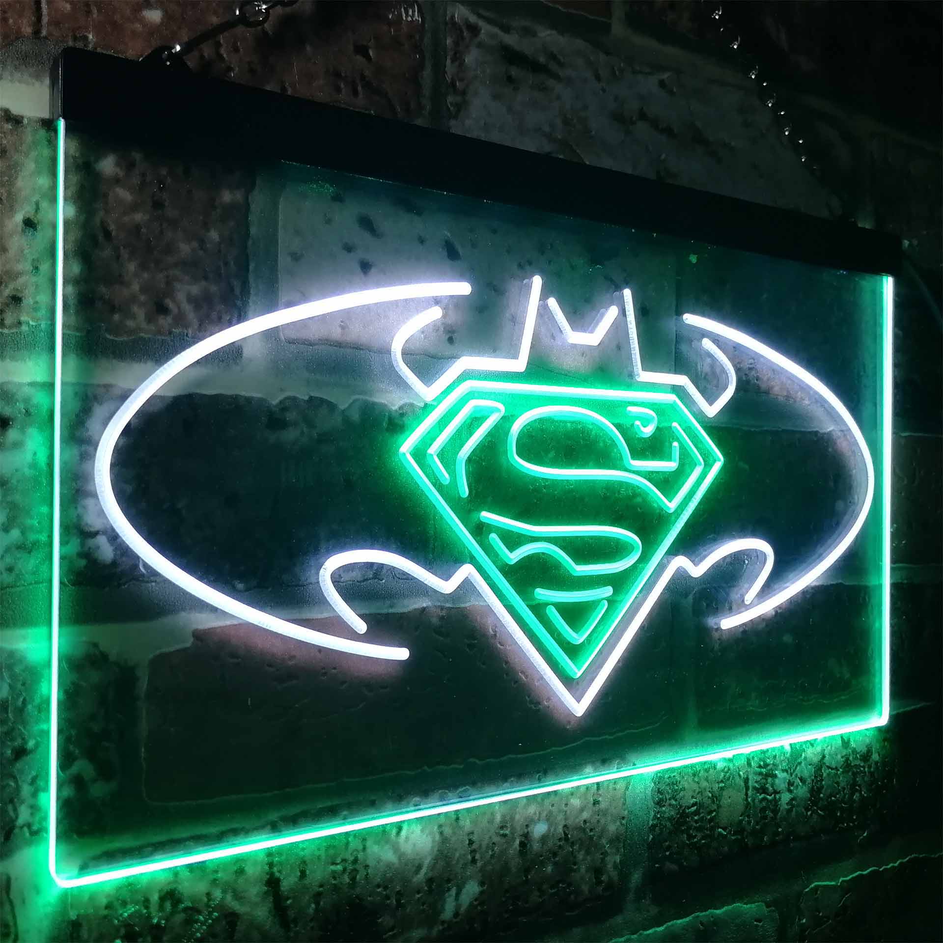 Batman vs Superman Hero Neon LED Sign