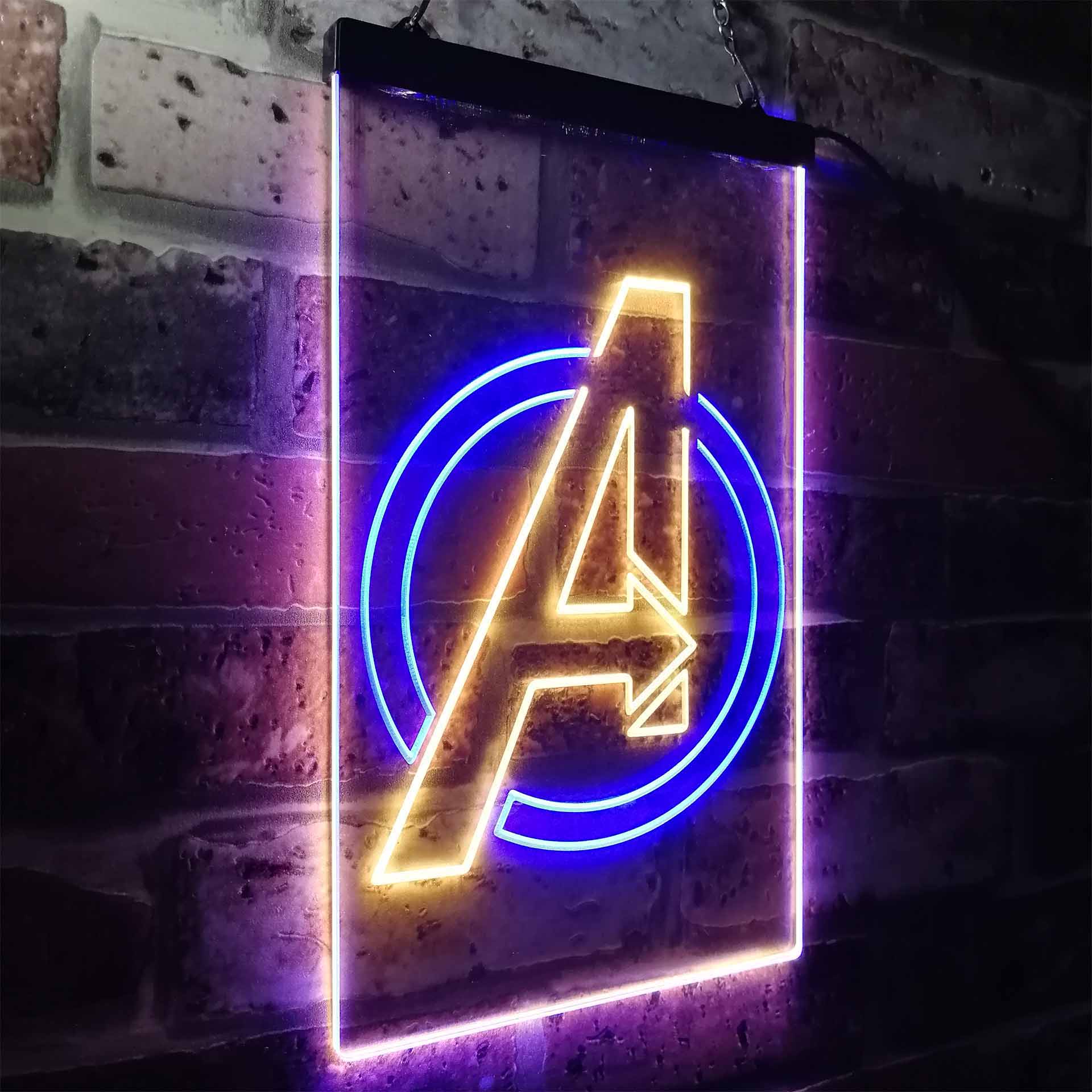Marvel Led Sign Avengers Marvels Neon Sign - LED LAB CAVE