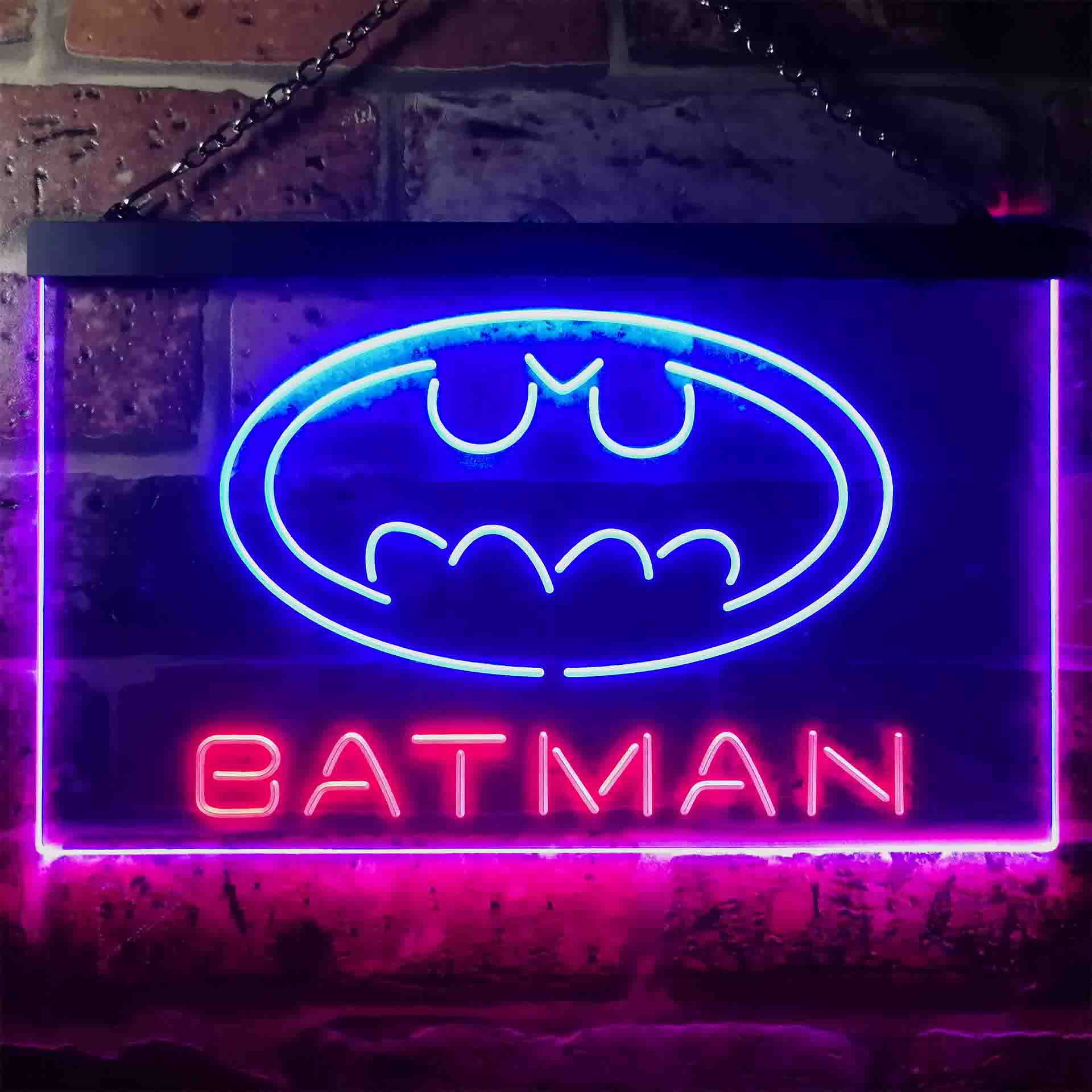 Batman Hero Neon LED Sign