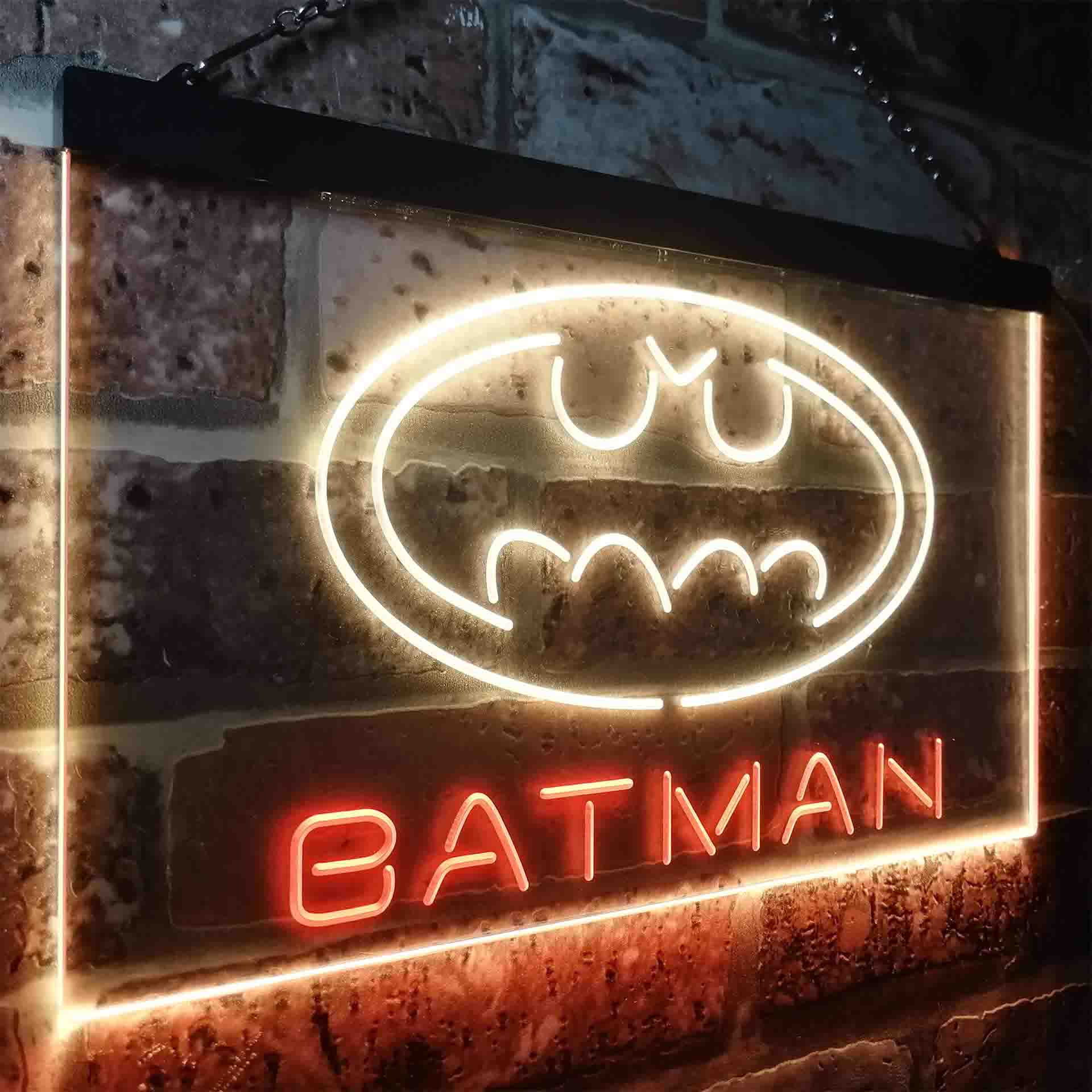 Batman Hero Neon LED Sign