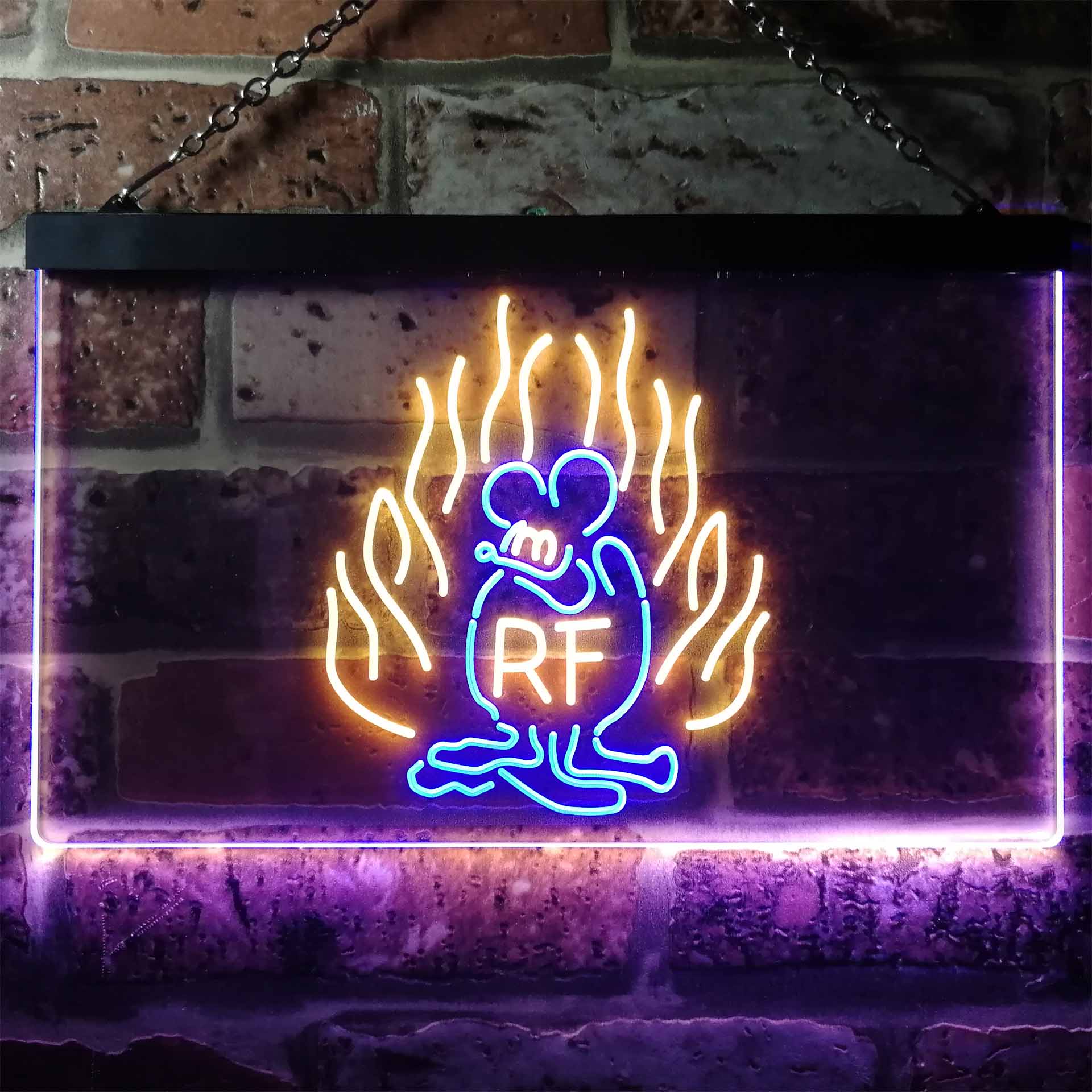 Rat Fink Game Neon LED Sign