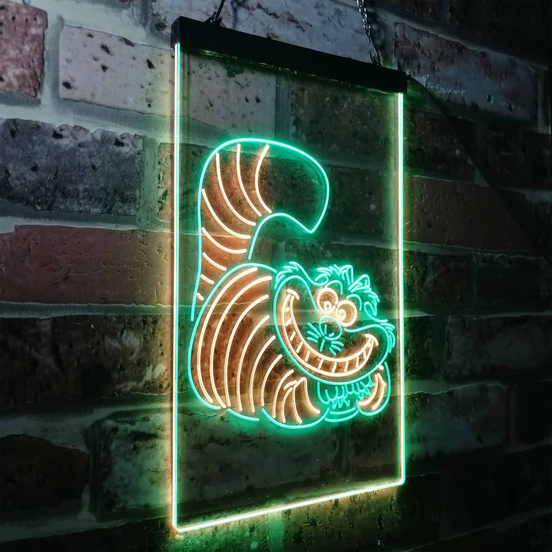 The Cheshire Cat Alice in Wonderland Neon LED Sign