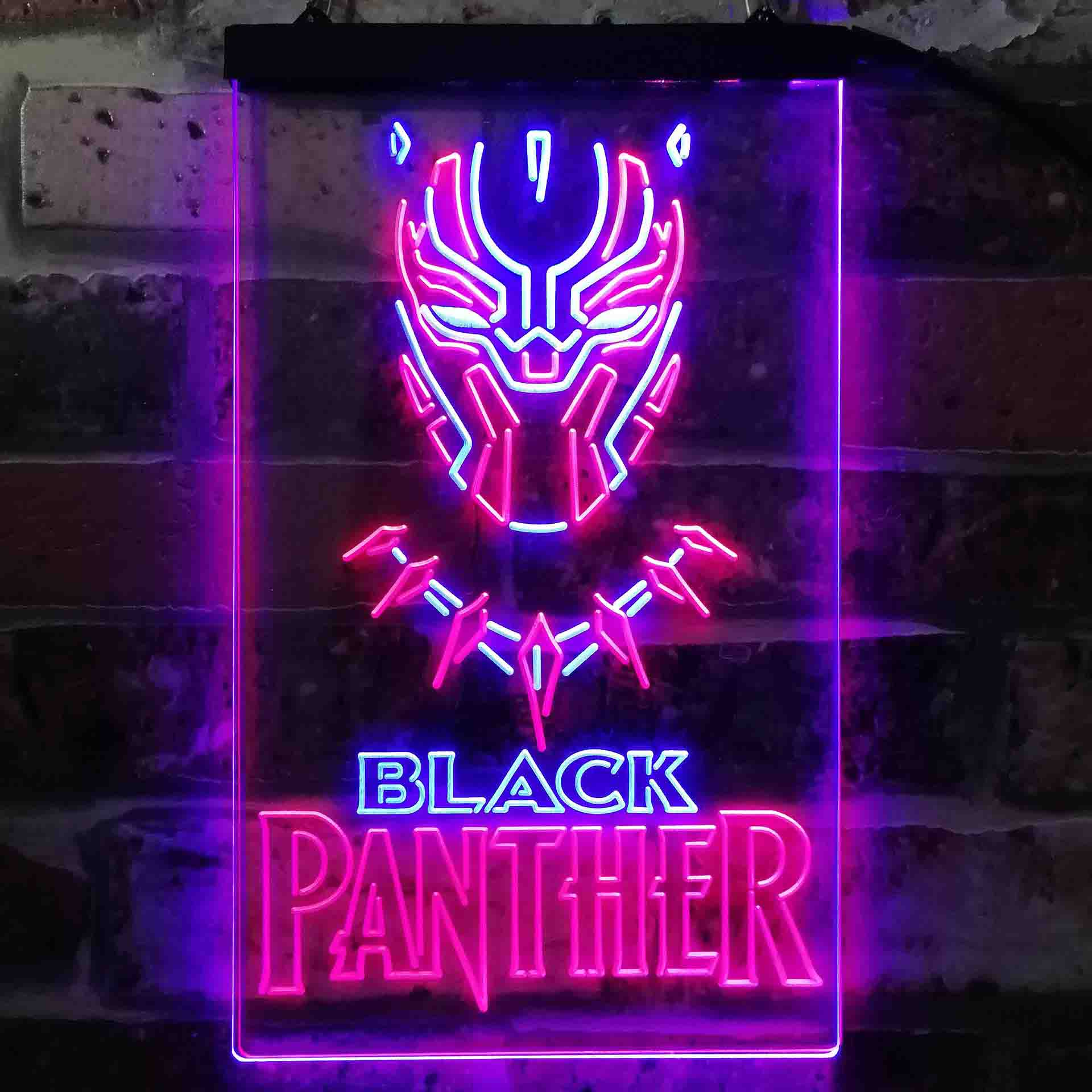 Black Panther Neon LED Sign