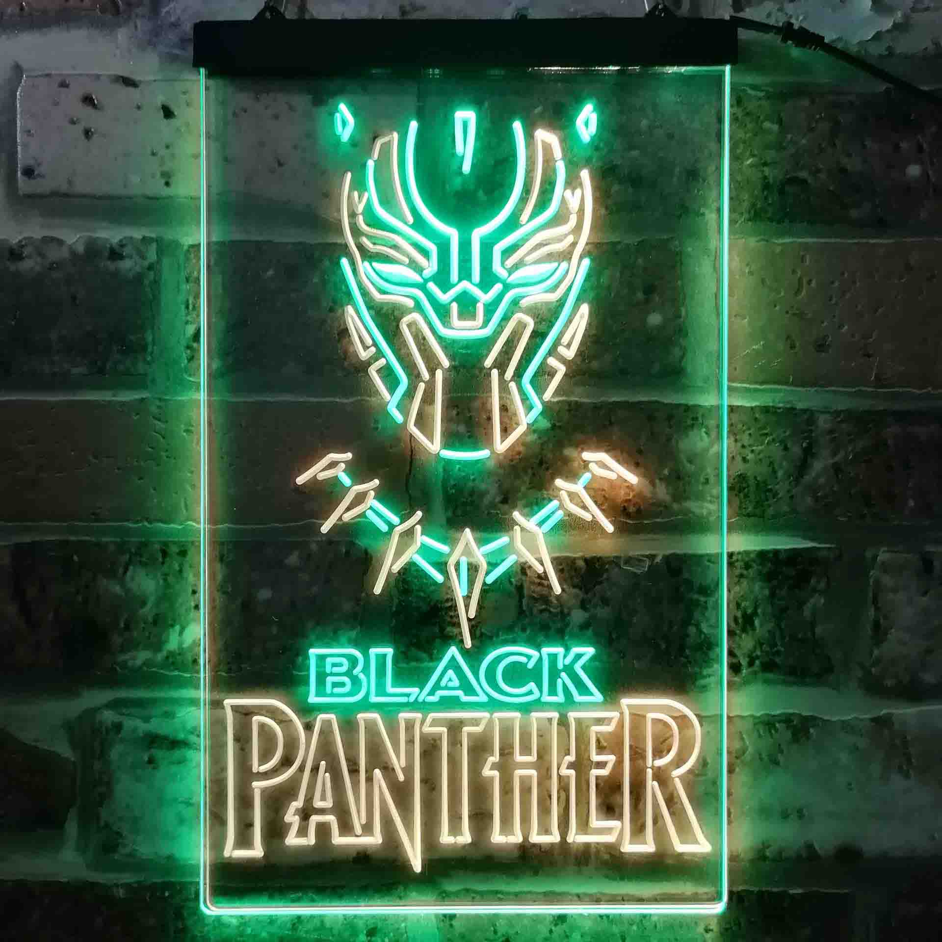 Black Panther Neon LED Sign