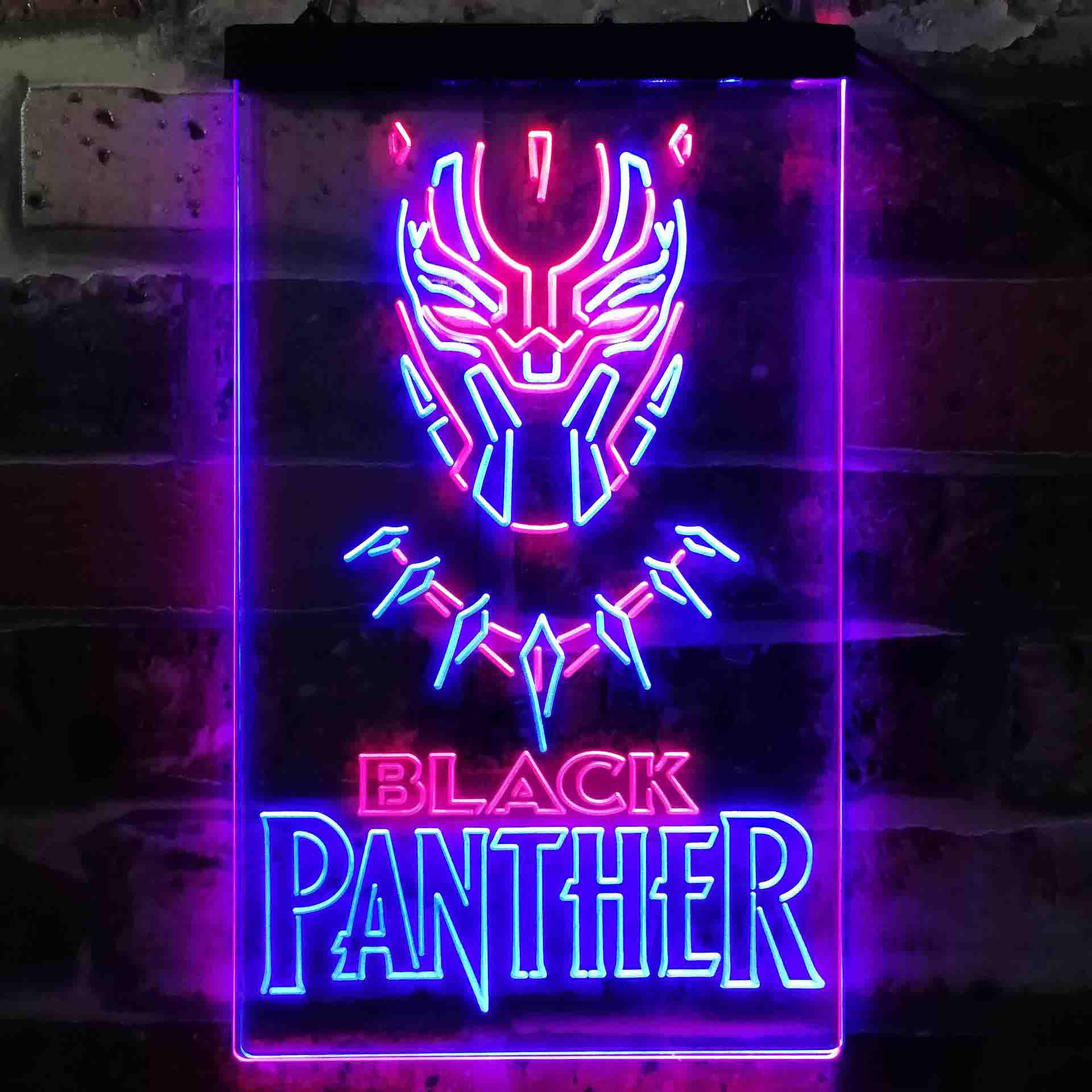 Black Panther Neon LED Sign