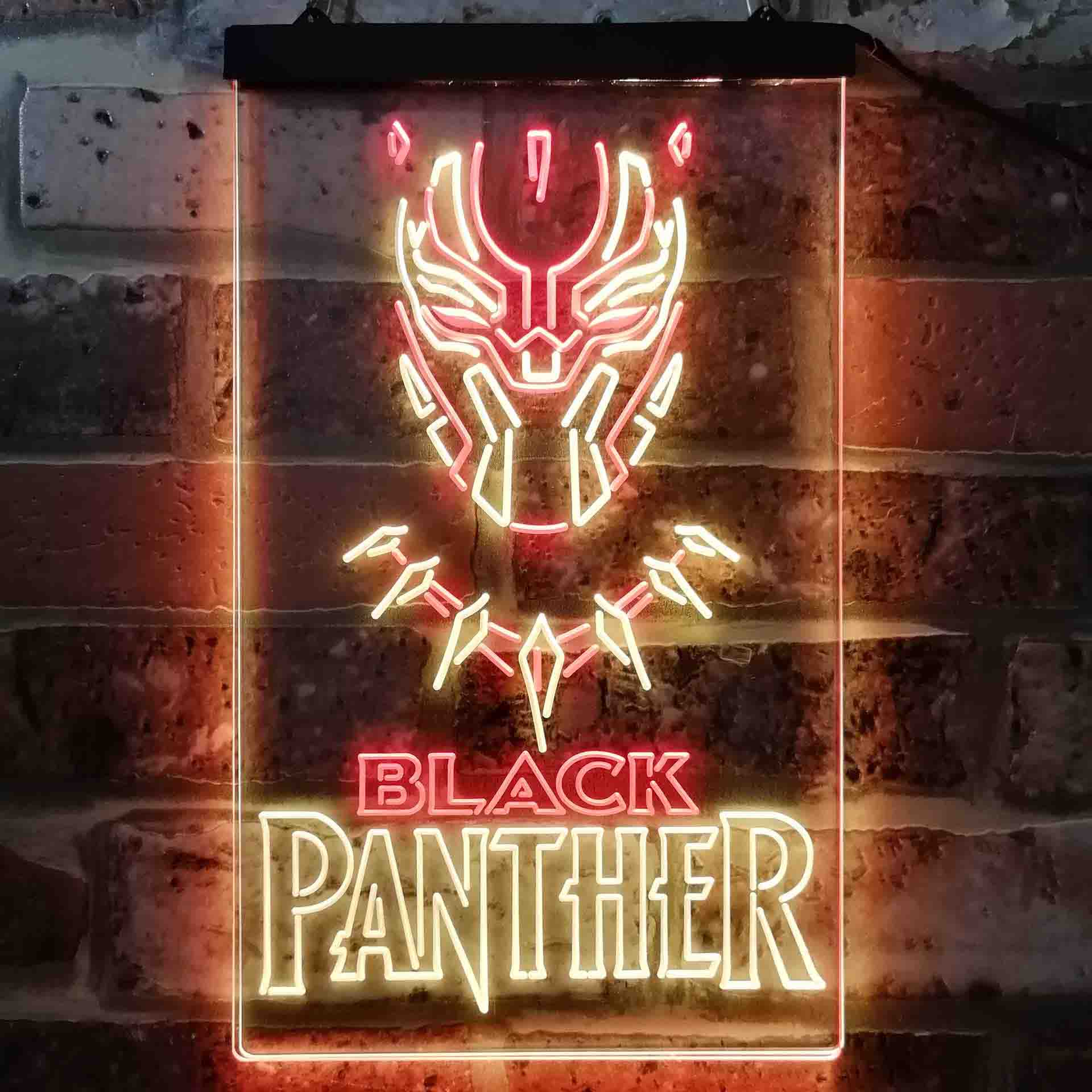 Black Panther Neon LED Sign