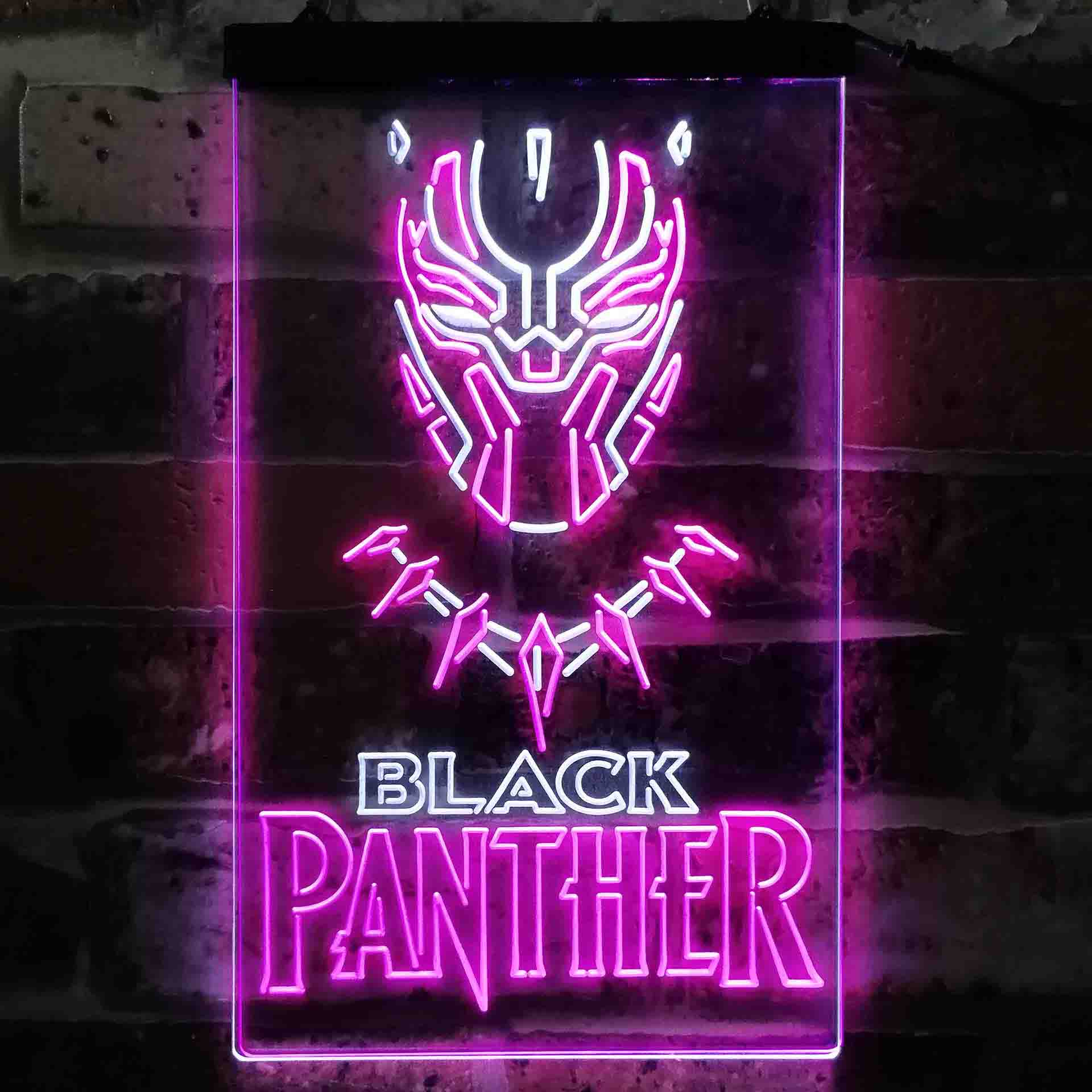 Black Panther Neon LED Sign