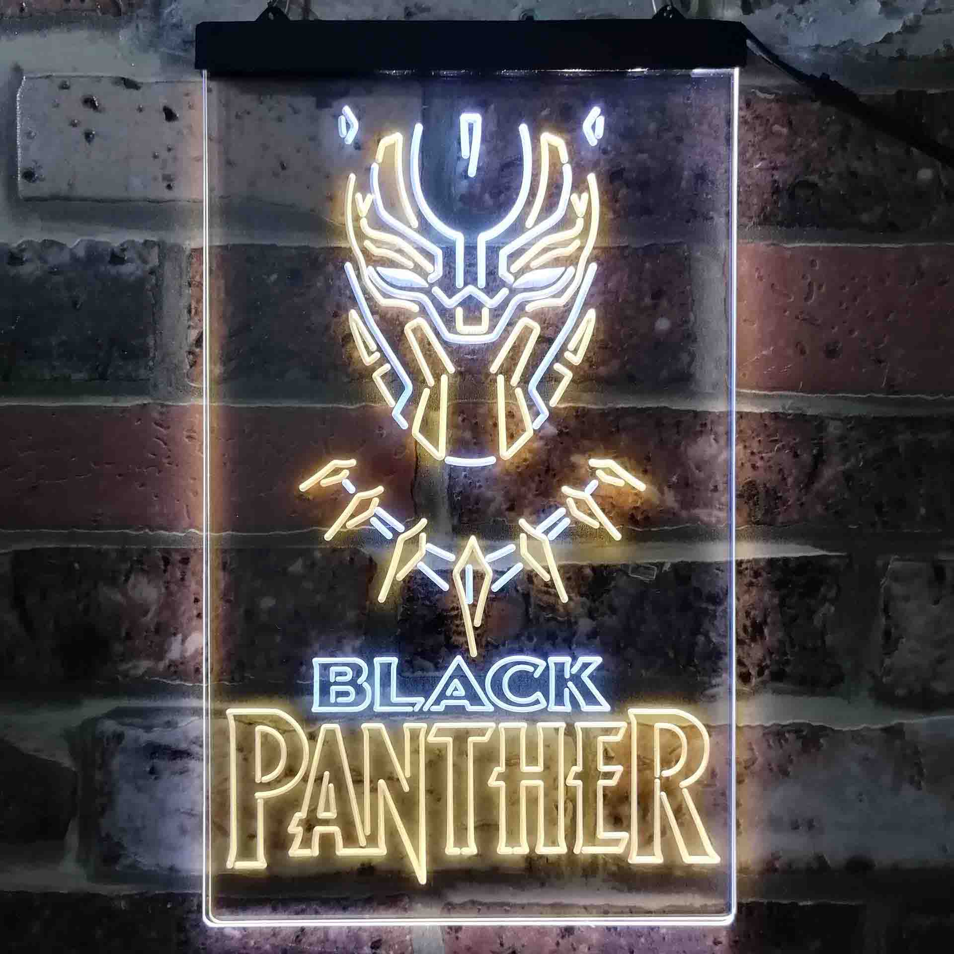 Black Panther Neon LED Sign