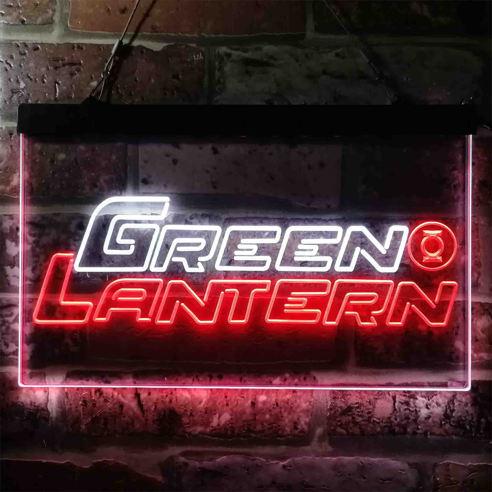 Green Lantern Neon LED Sign