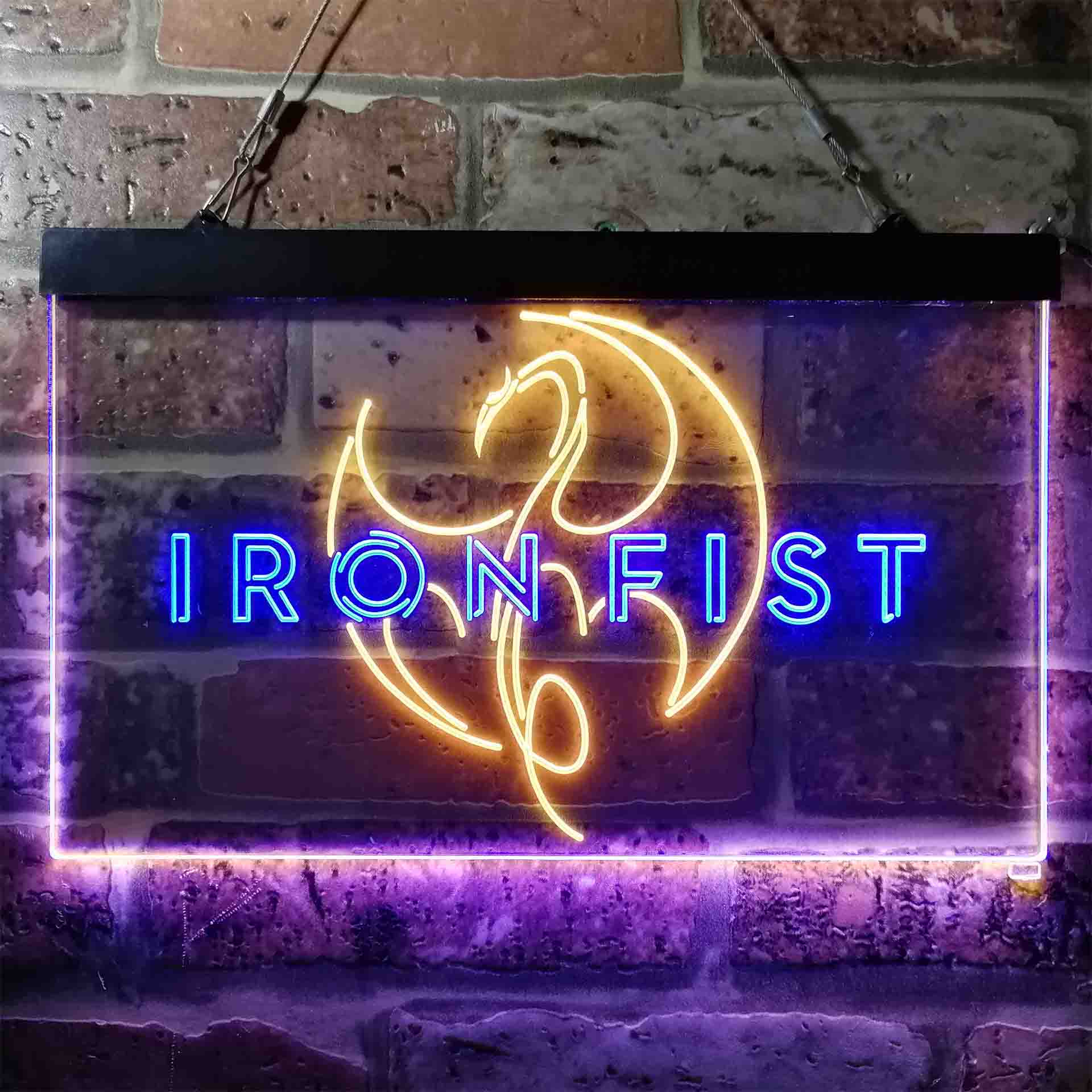 Iron Fist Neon LED Sign