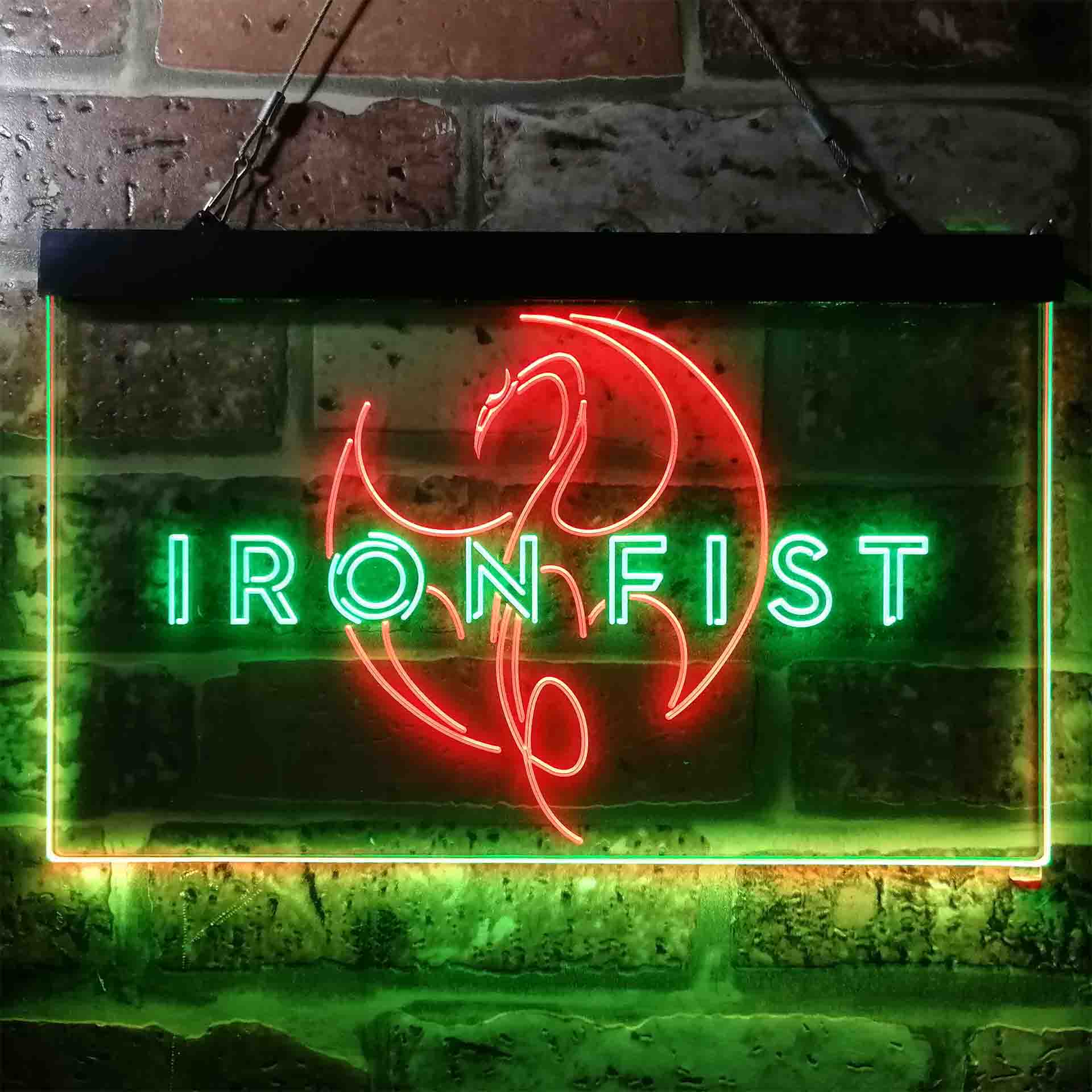 Iron Fist Neon LED Sign