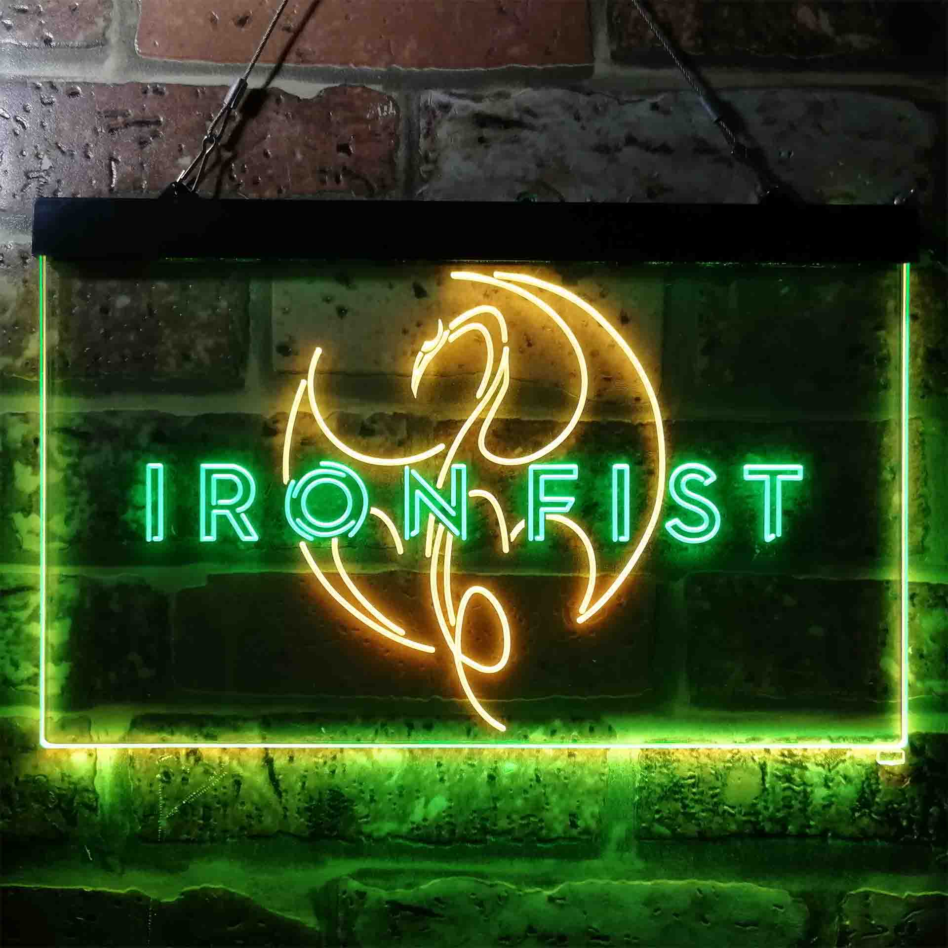 Iron Fist Neon LED Sign