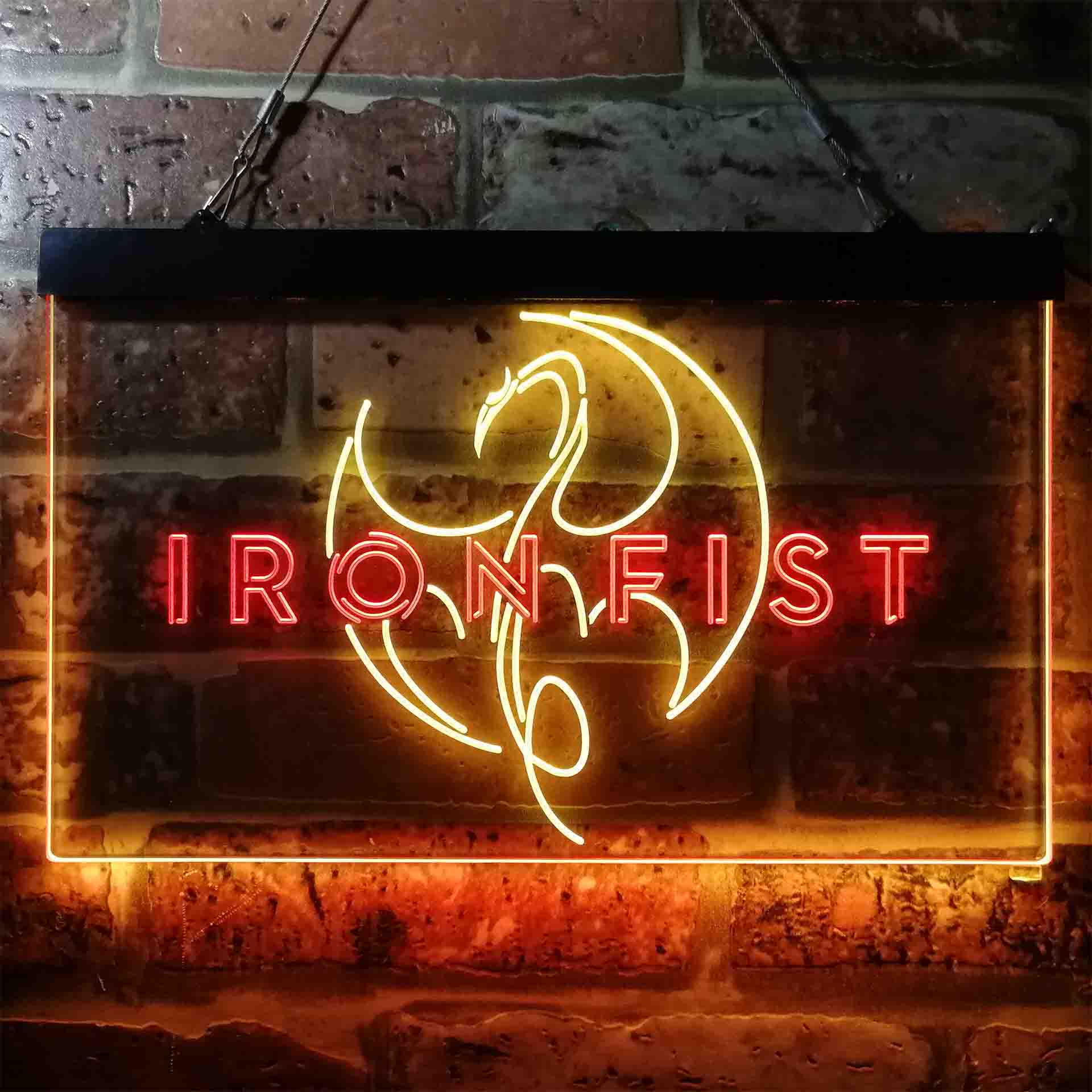 Iron Fist Neon LED Sign