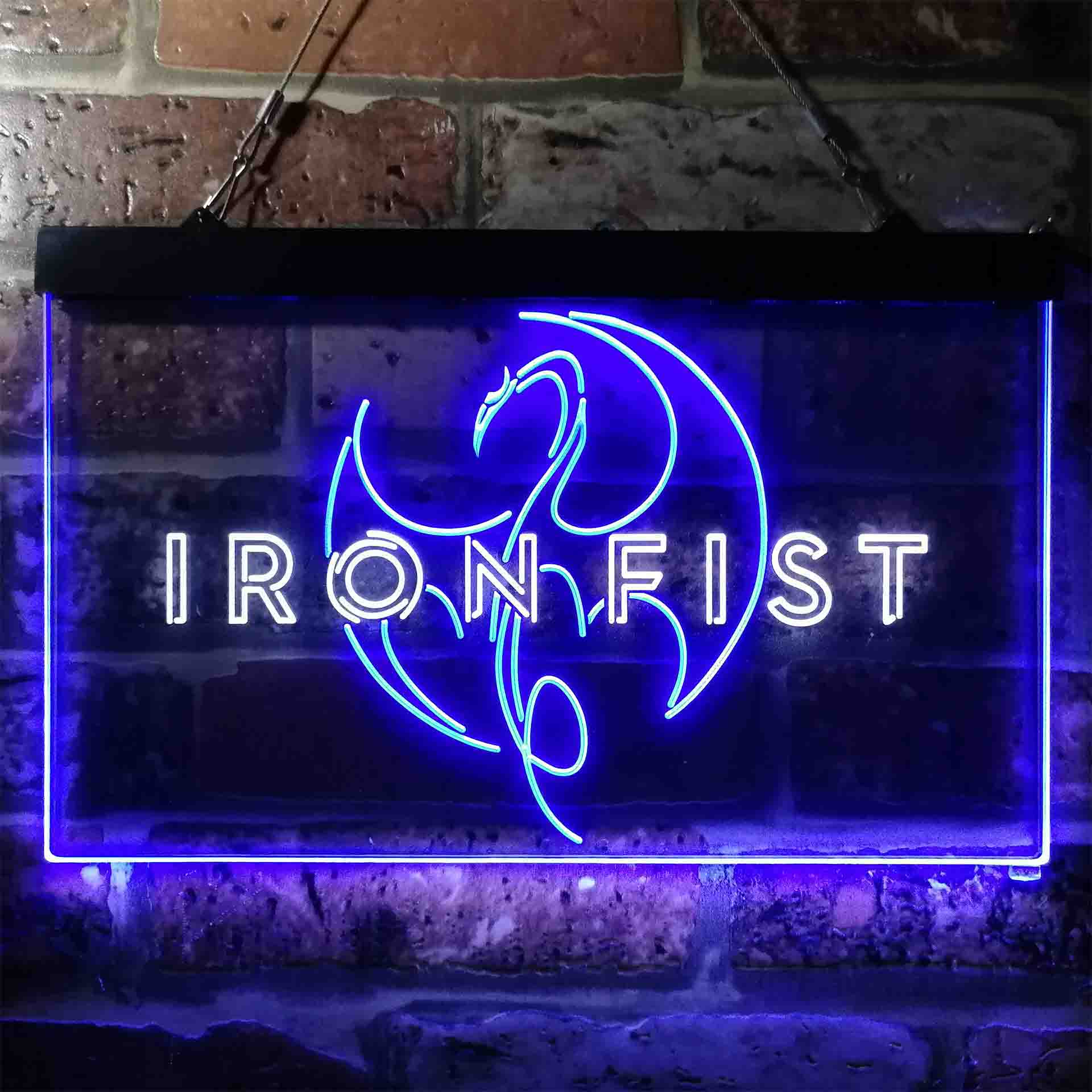 Iron Fist Neon LED Sign