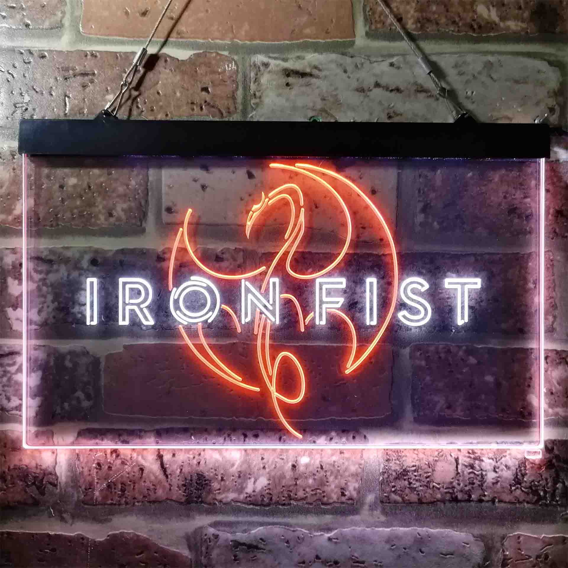 Iron Fist Neon LED Sign