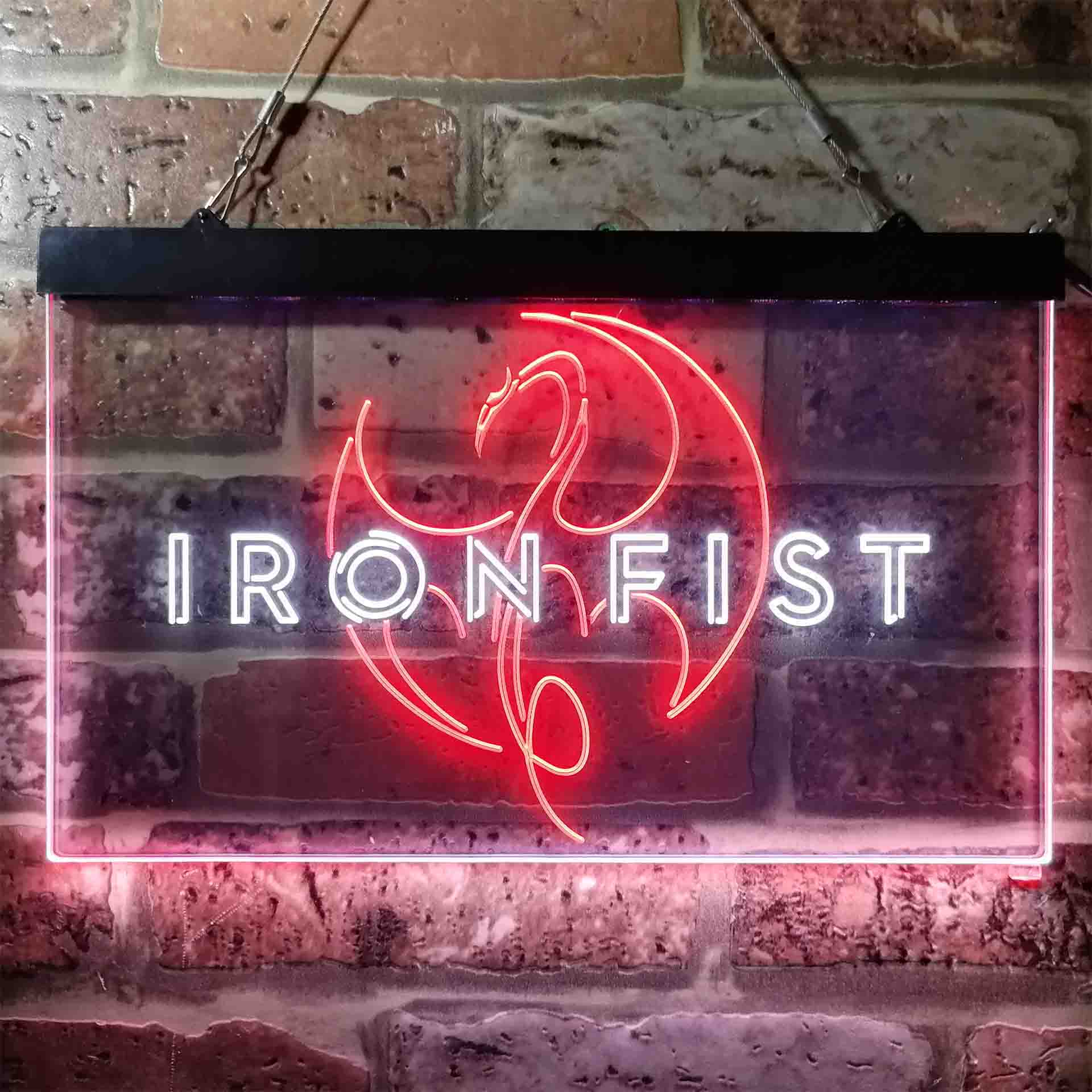 Iron Fist Neon LED Sign