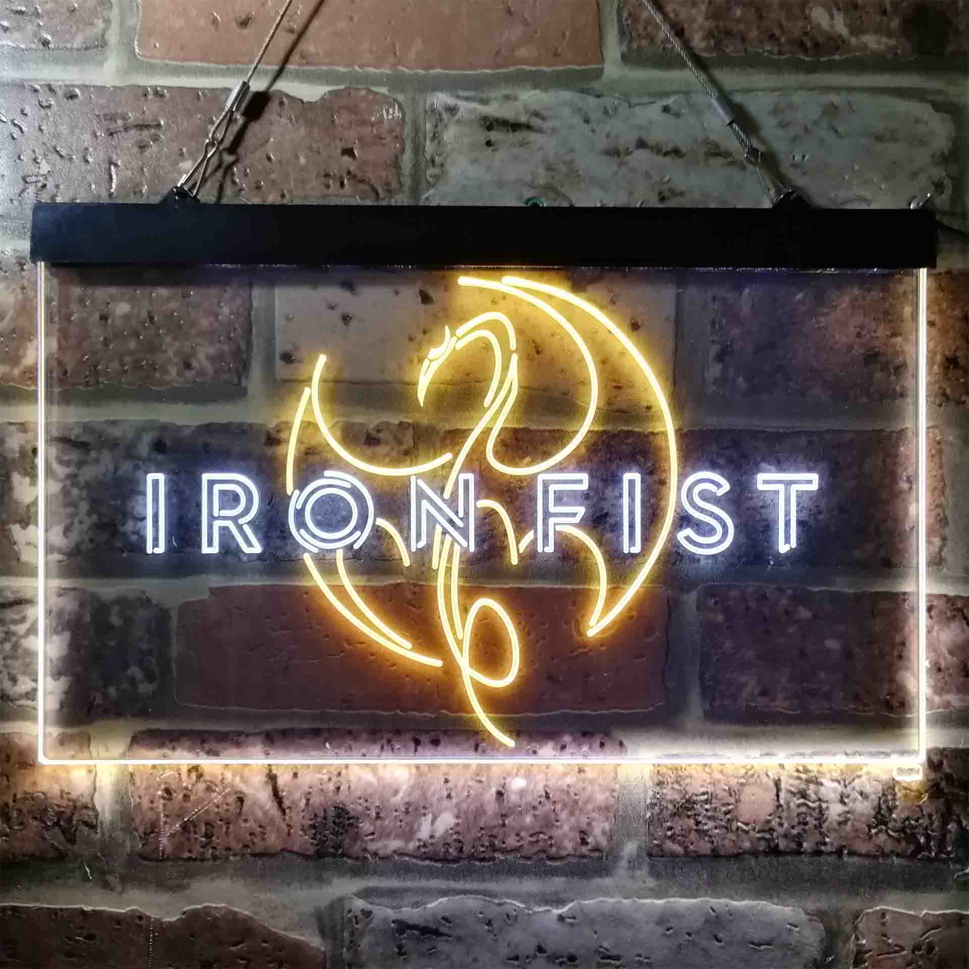 Iron Fist Neon LED Sign