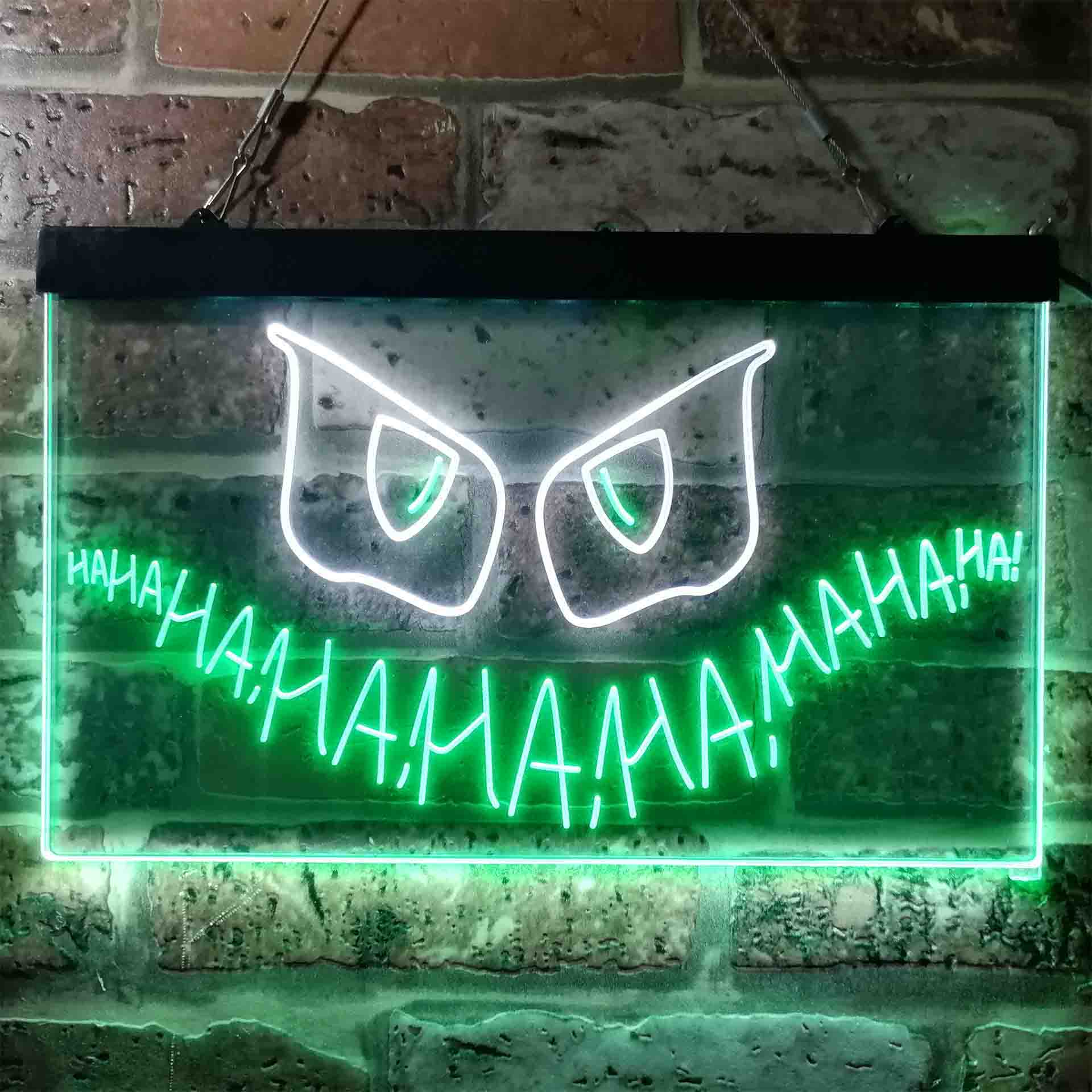 Joker Gotham Jerome Jeremiah Hahaha Graffiti Neon LED Sign