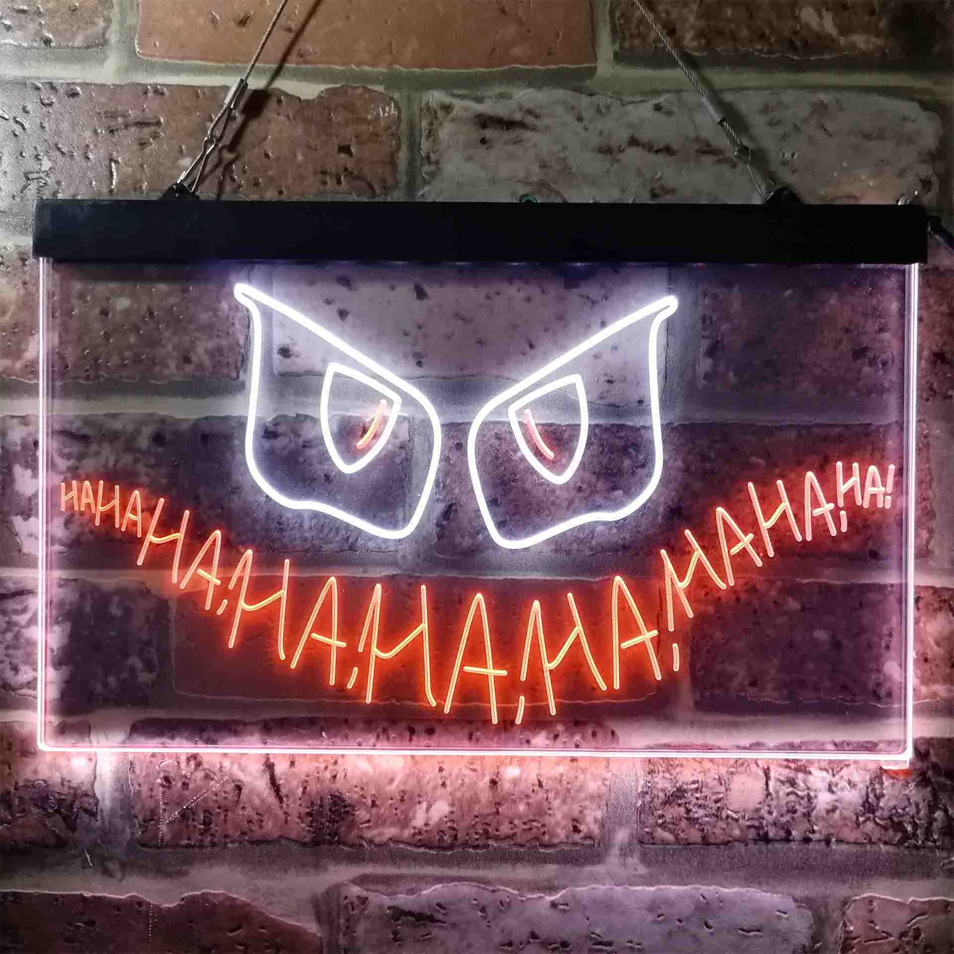 Joker Gotham Jerome Jeremiah Hahaha Graffiti Neon LED Sign