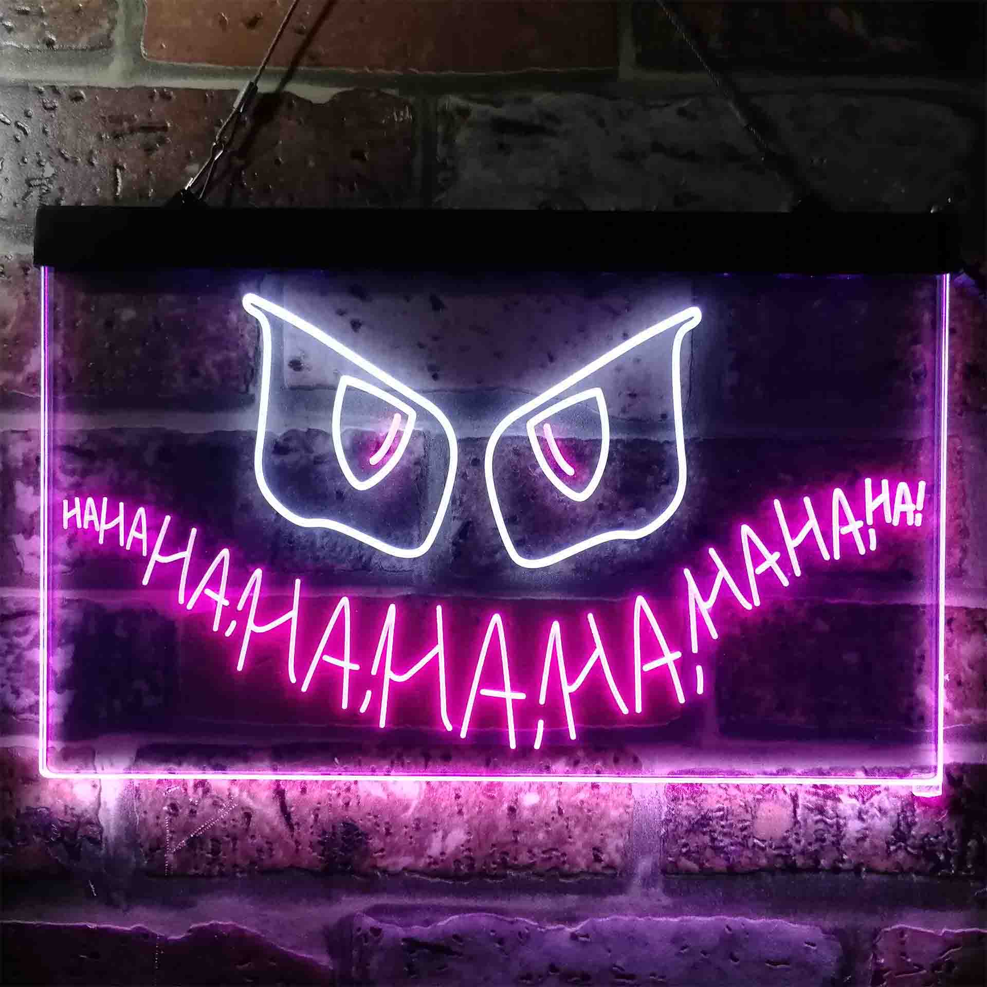Joker Gotham Jerome Jeremiah Hahaha Graffiti Neon Sign - LED LAB CAVE