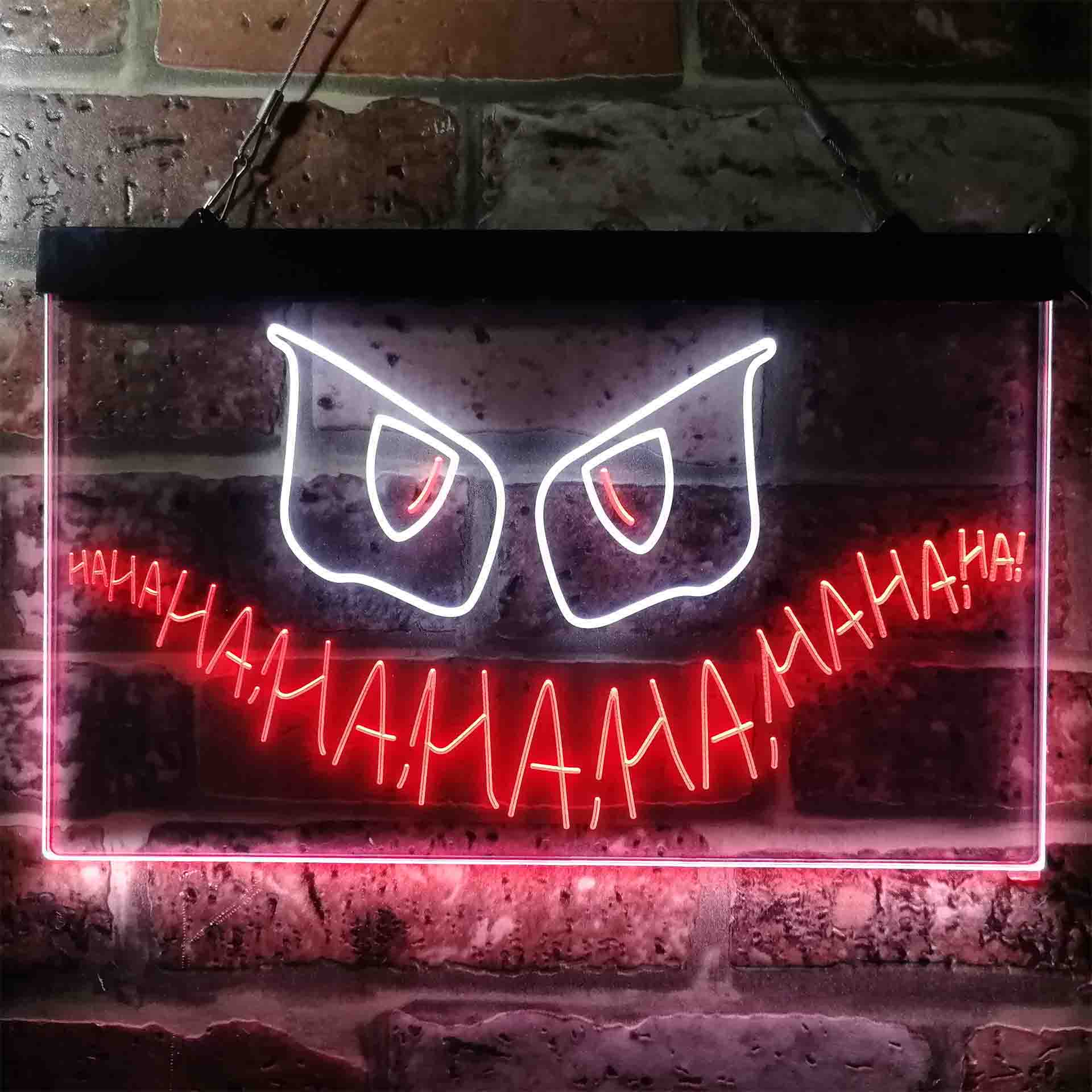 Joker Gotham Jerome Jeremiah Hahaha Graffiti Neon LED Sign