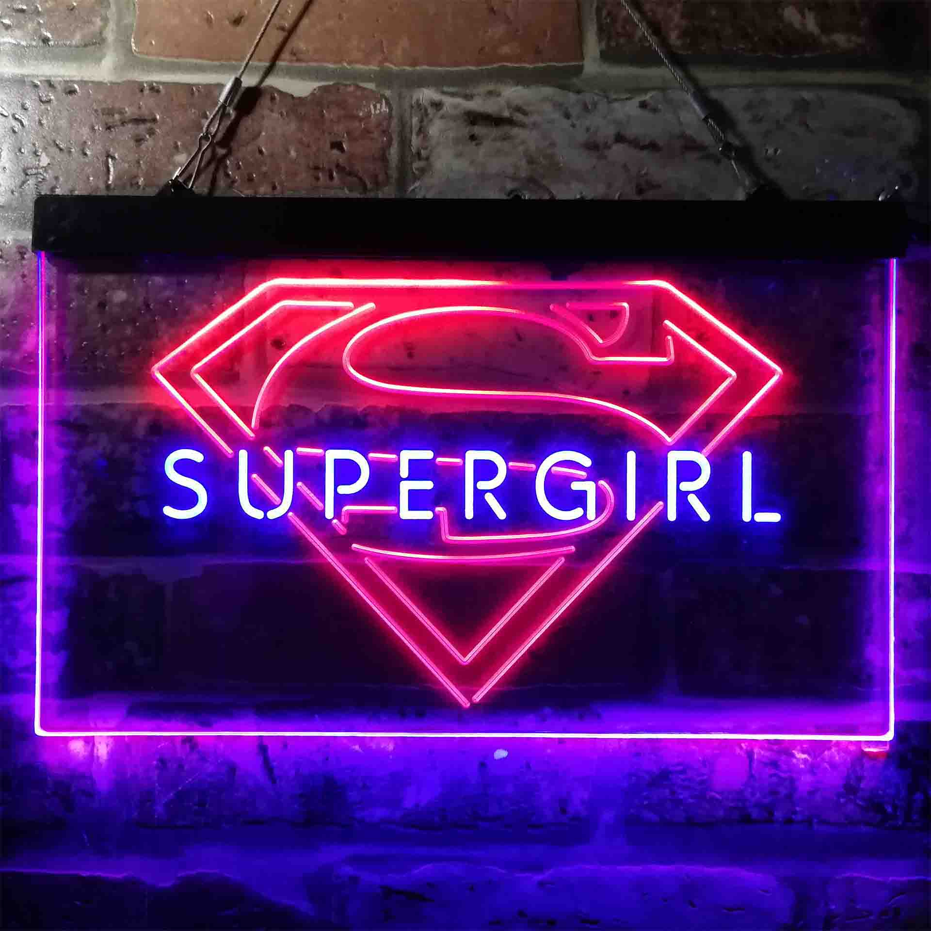 Supergirl Neon LED Sign