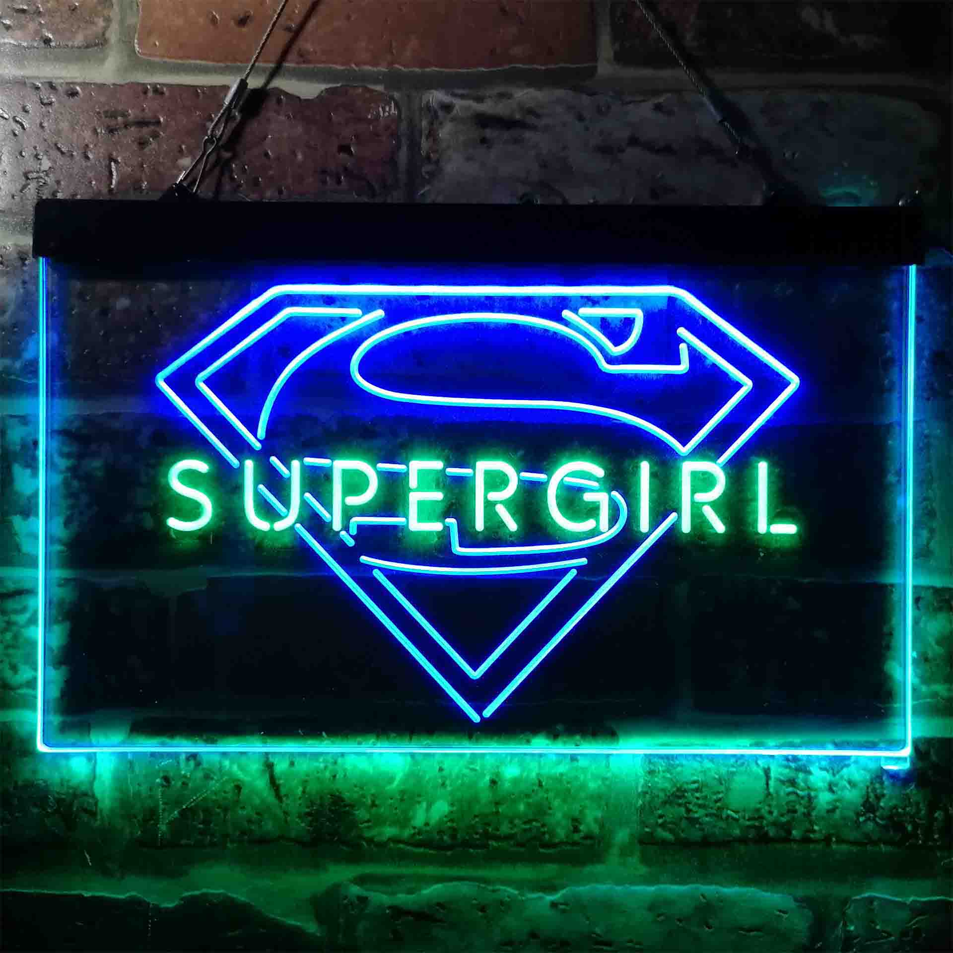 Supergirl Neon LED Sign