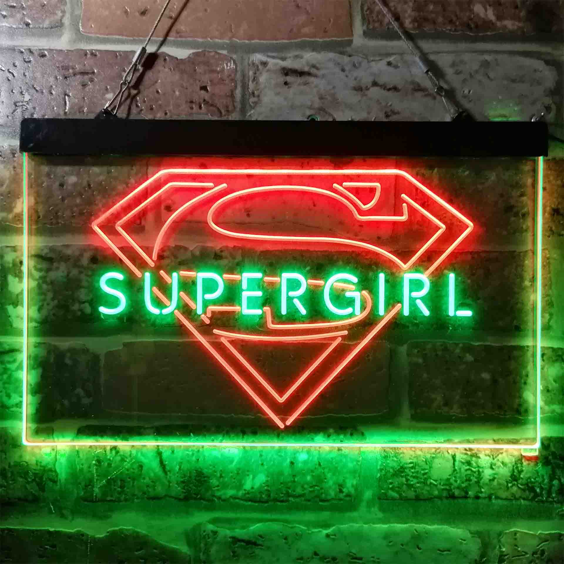 Supergirl Neon LED Sign