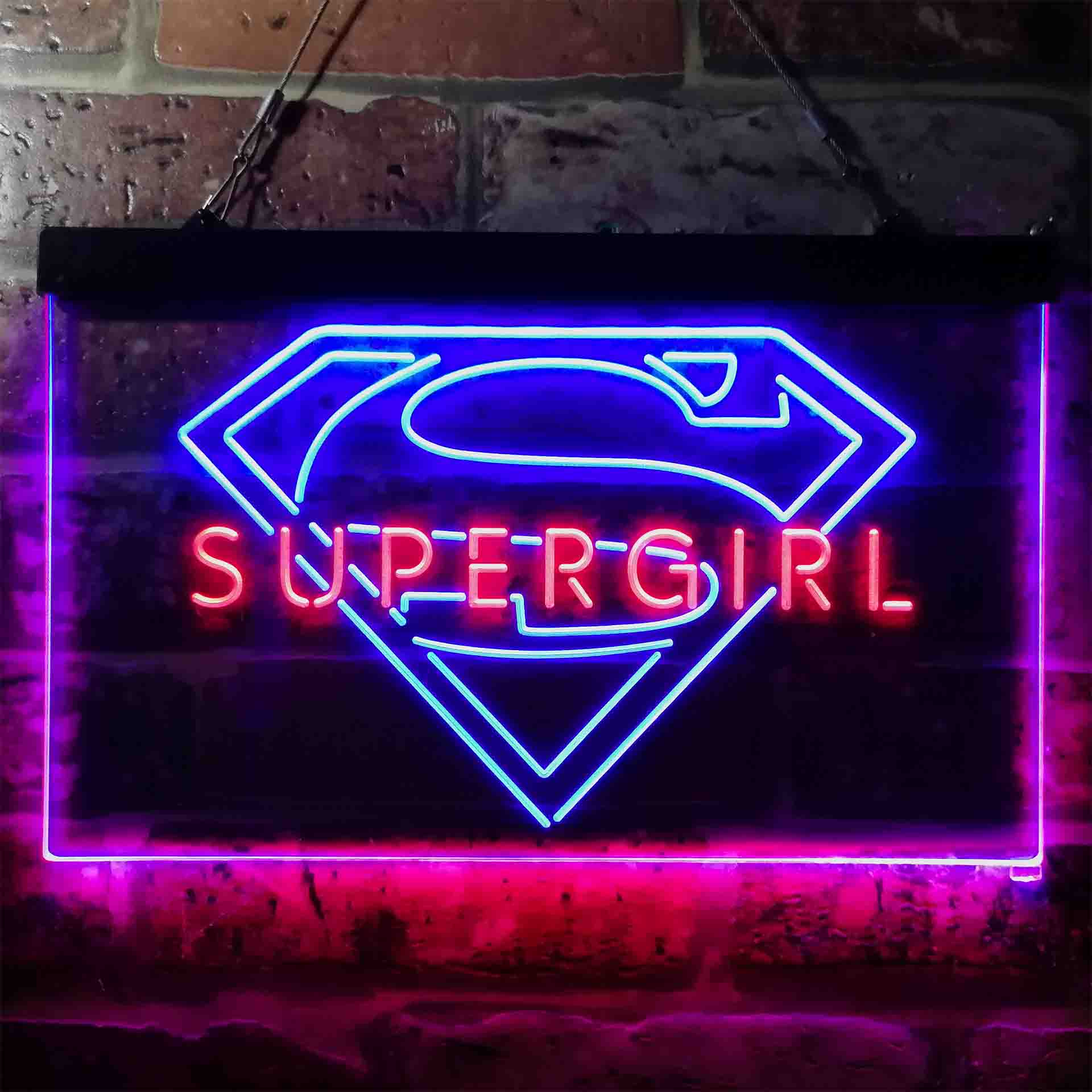 Supergirl Neon LED Sign