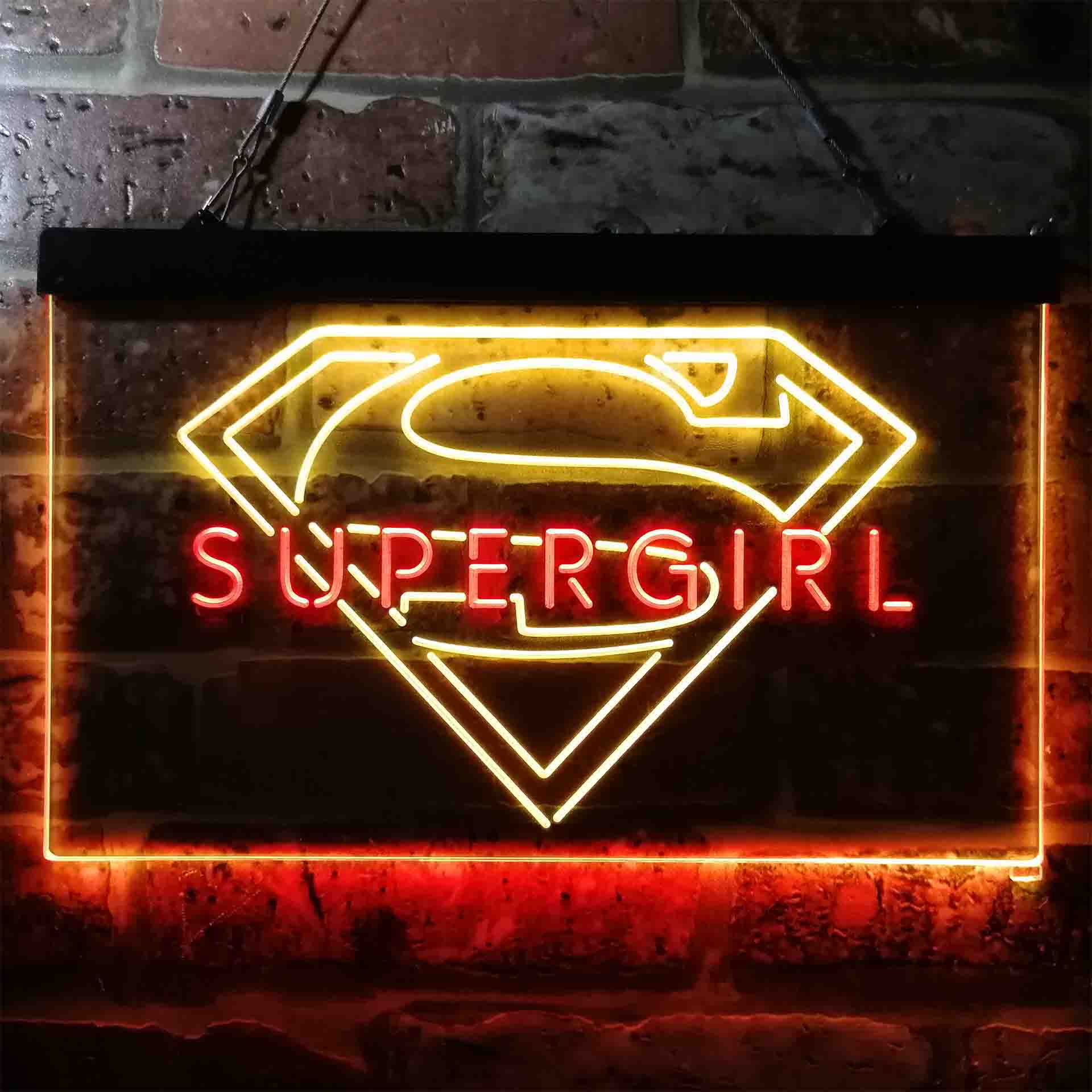 Supergirl Neon LED Sign