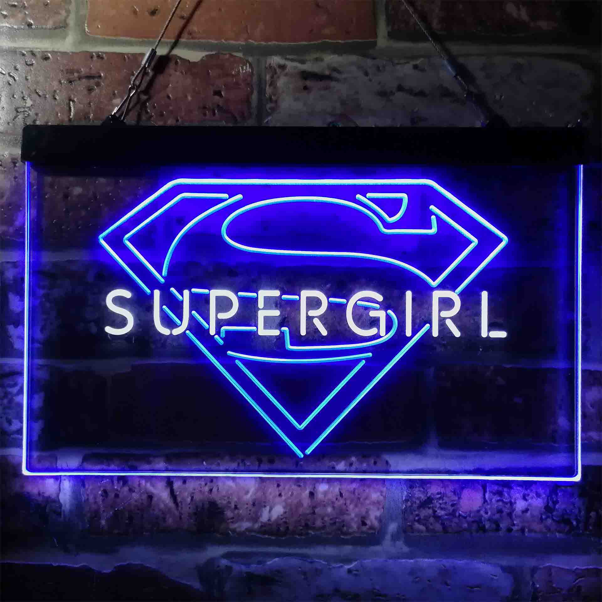 Supergirl Neon LED Sign