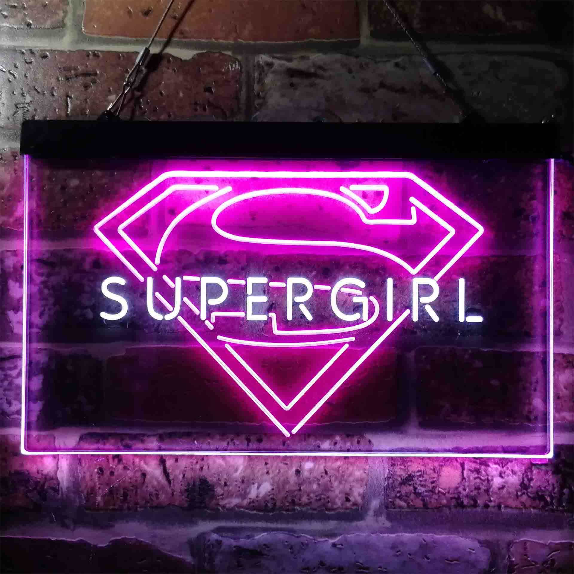 Supergirl Neon LED Sign