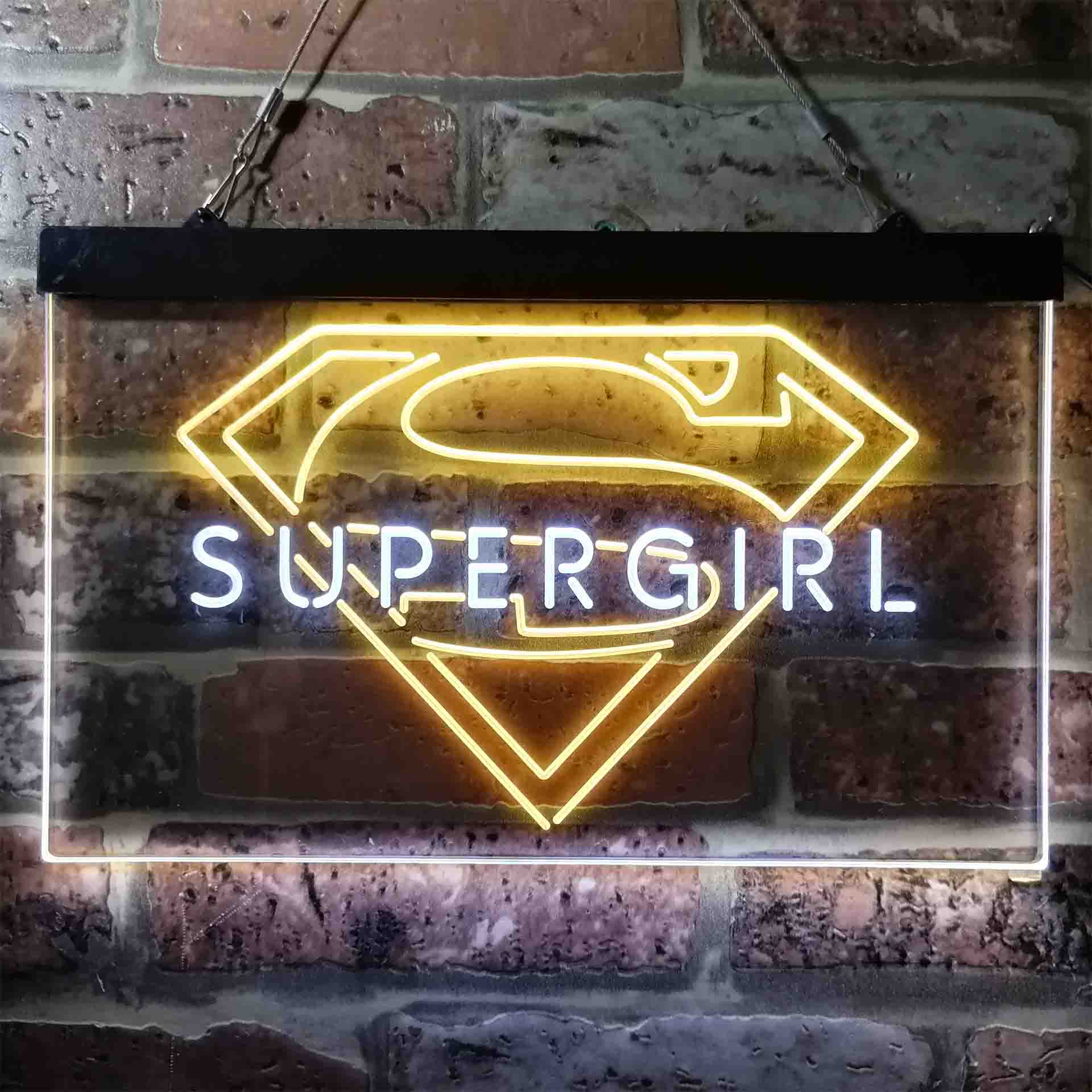 Supergirl Neon LED Sign