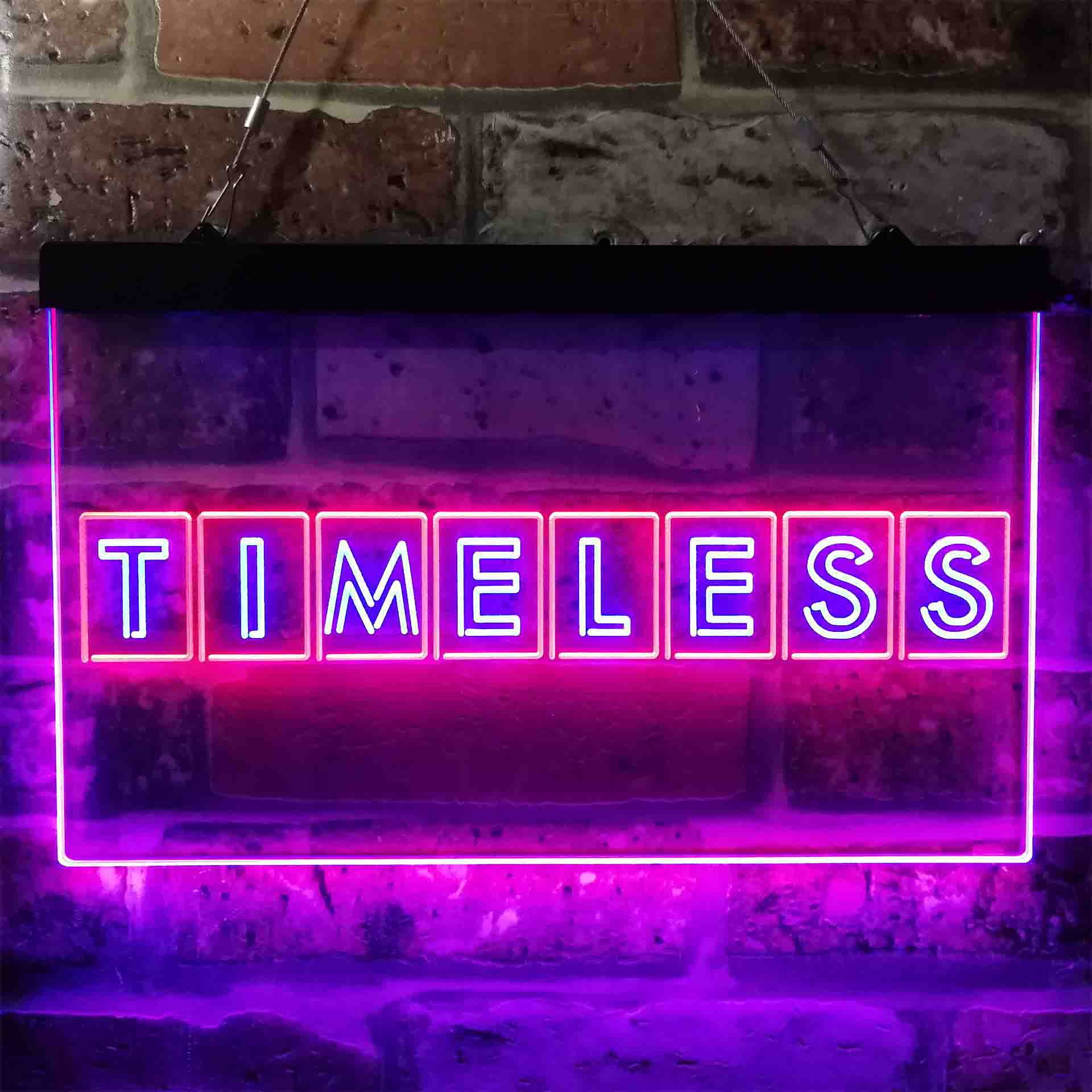 Timeless TV Neon LED Sign