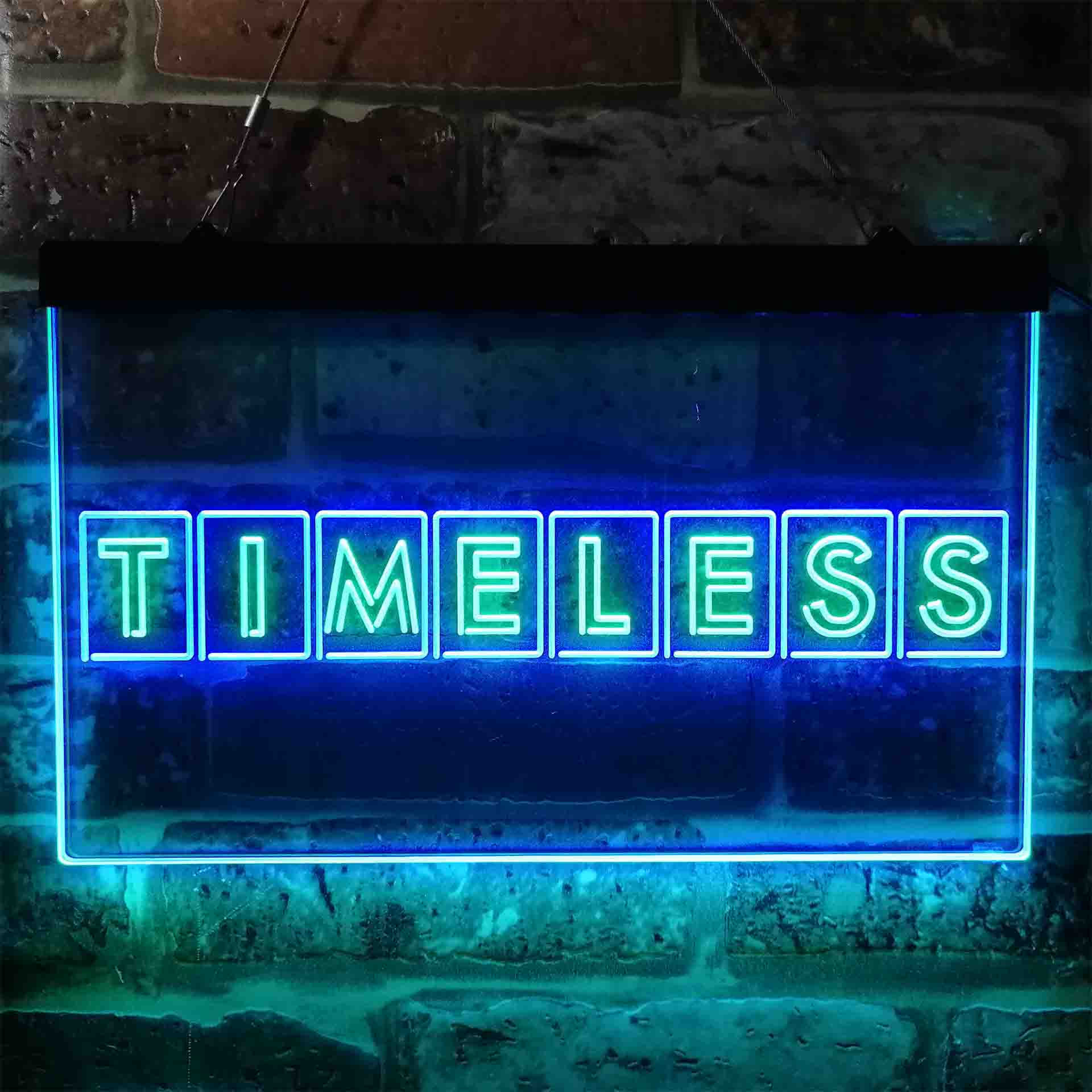 Timeless TV Neon LED Sign