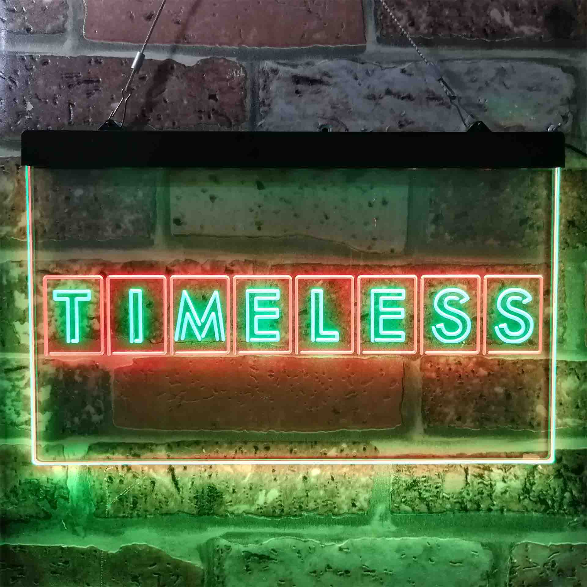 Timeless TV Neon LED Sign