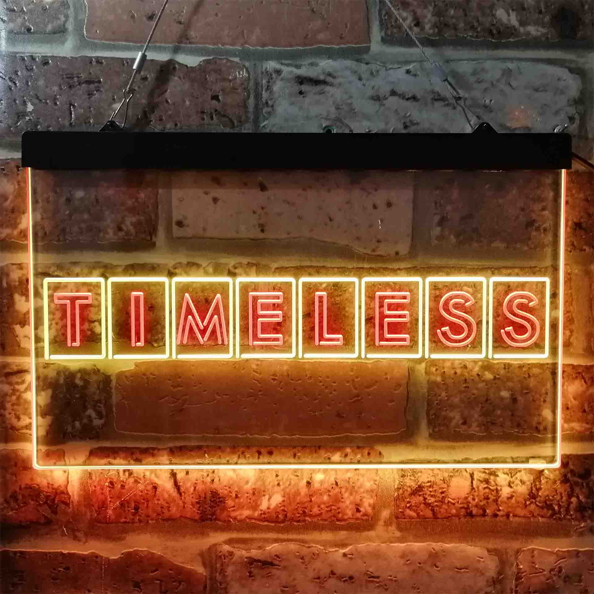 Timeless TV Neon LED Sign