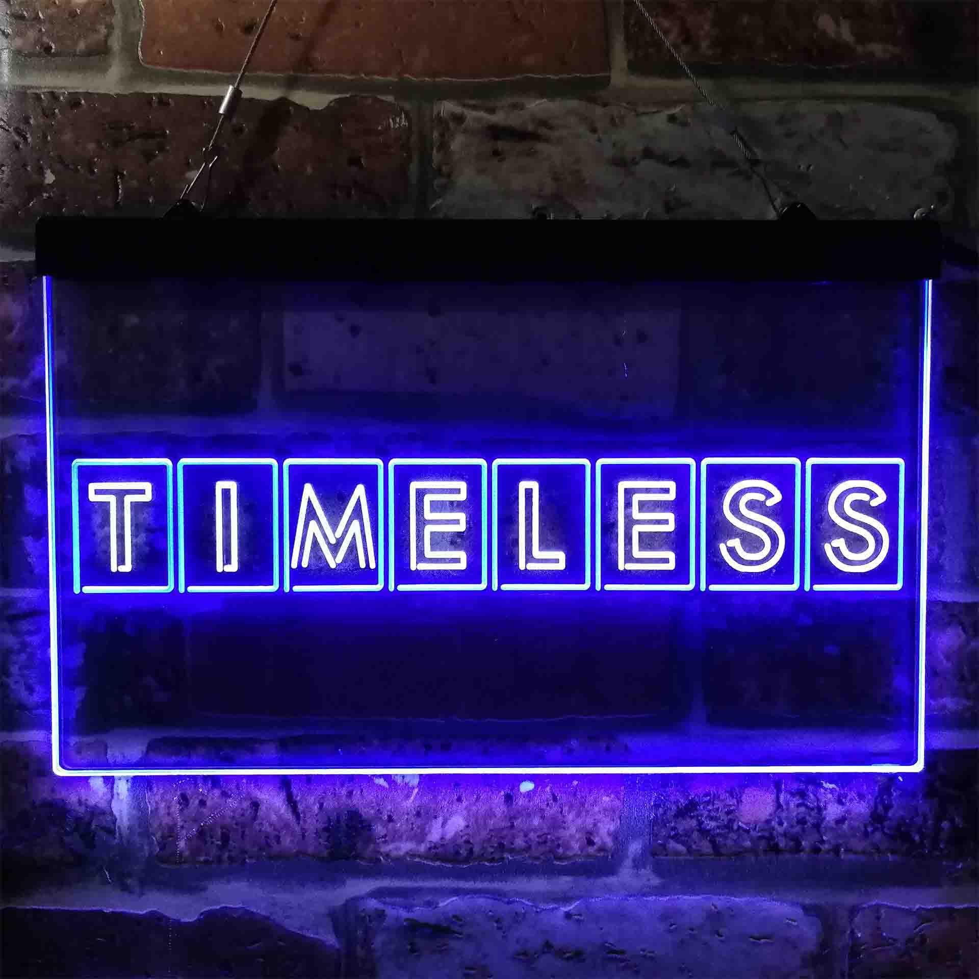 Timeless TV Neon LED Sign