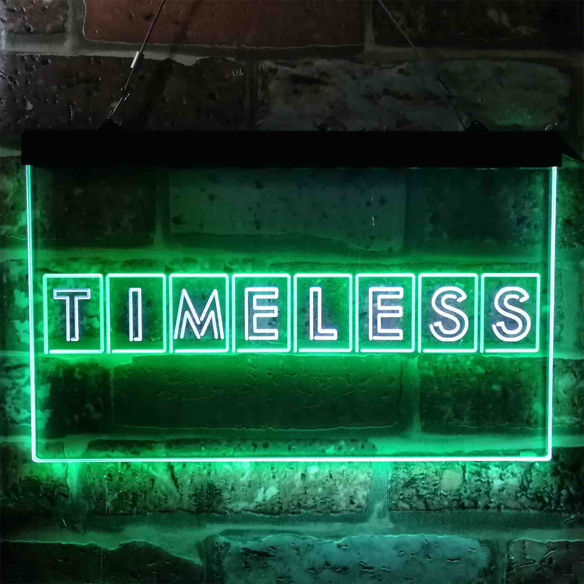 Timeless TV Neon LED Sign