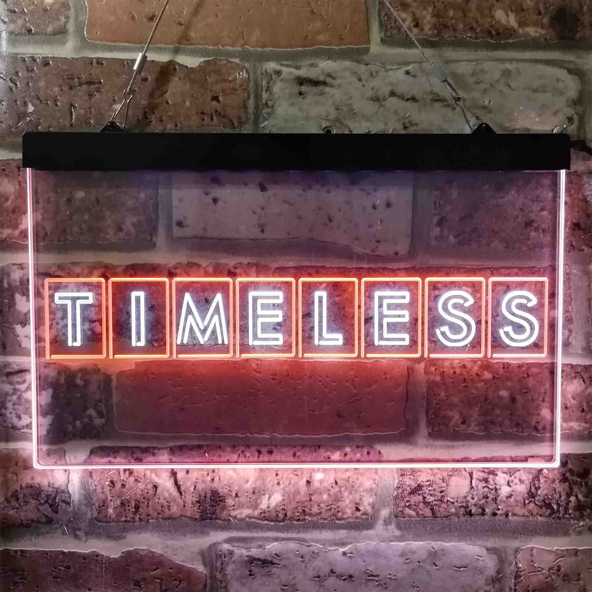 Timeless TV Neon LED Sign