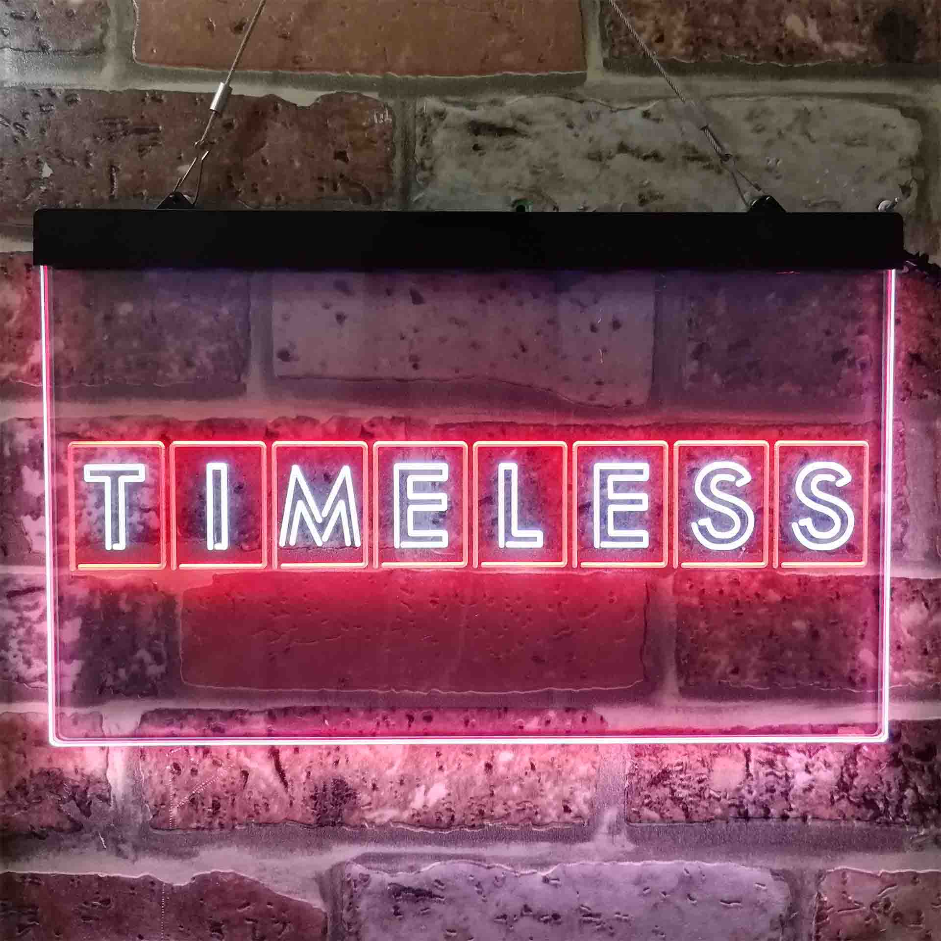 Timeless TV Neon LED Sign