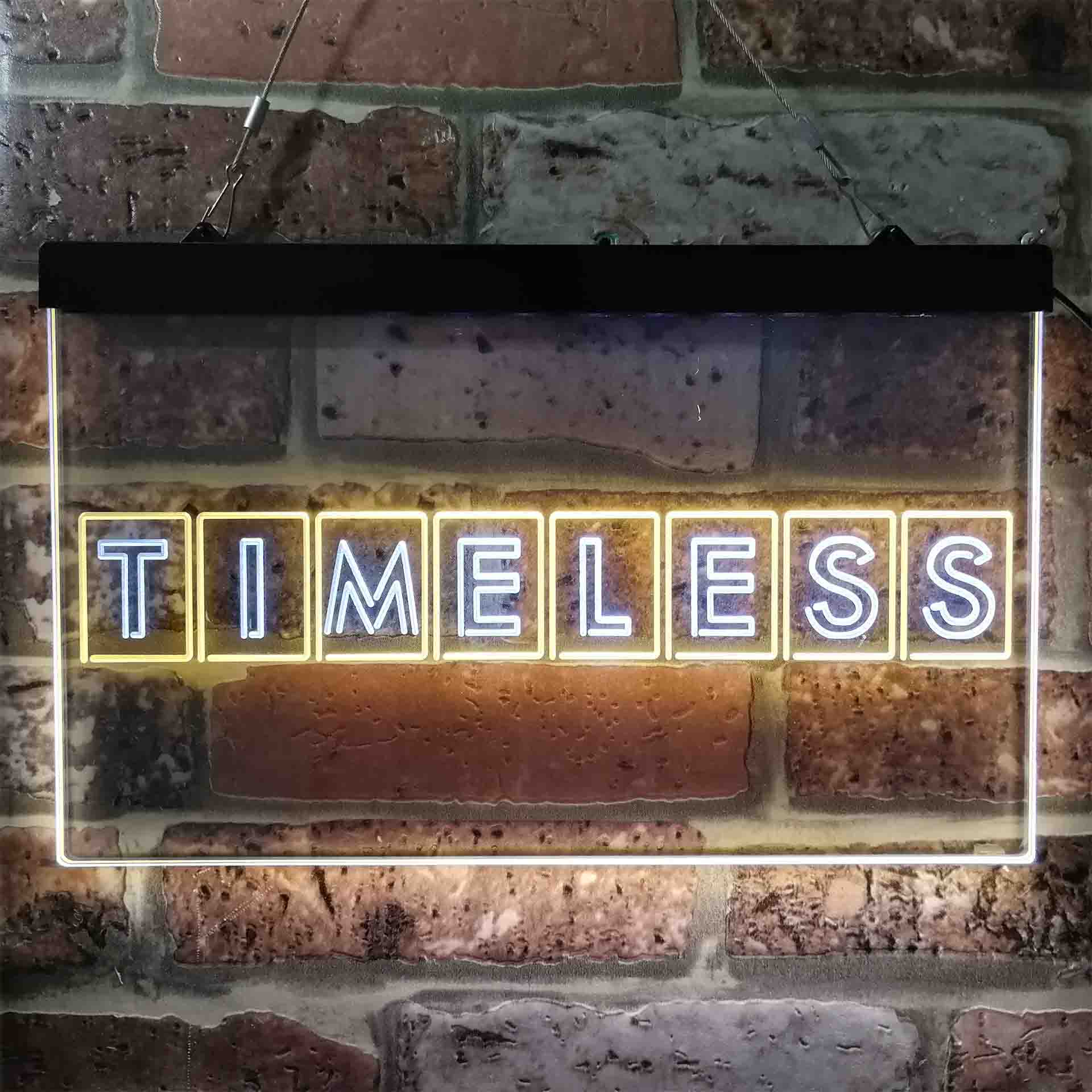 Timeless TV Neon LED Sign