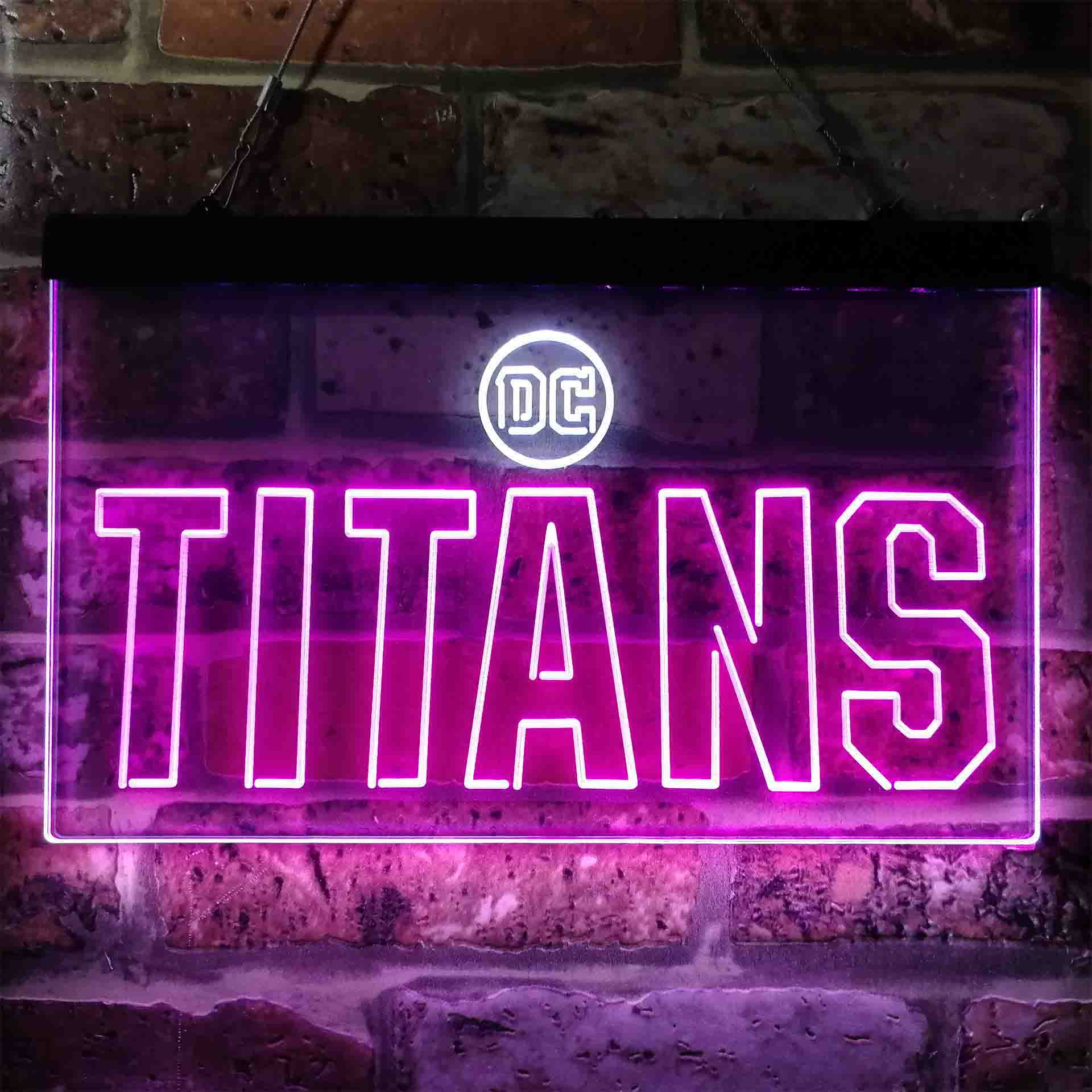 Titans Neon LED Sign