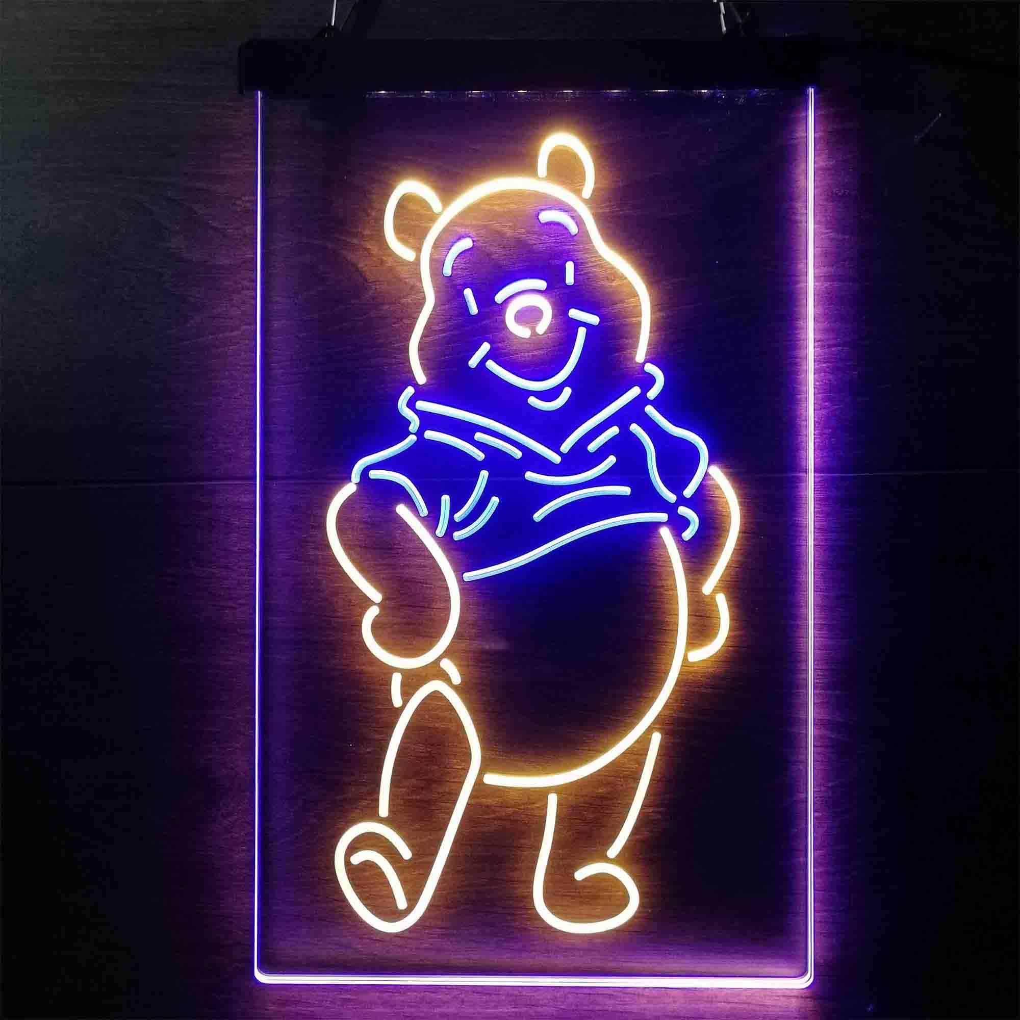 Winnie the Pooh Stand Up Neon LED Sign