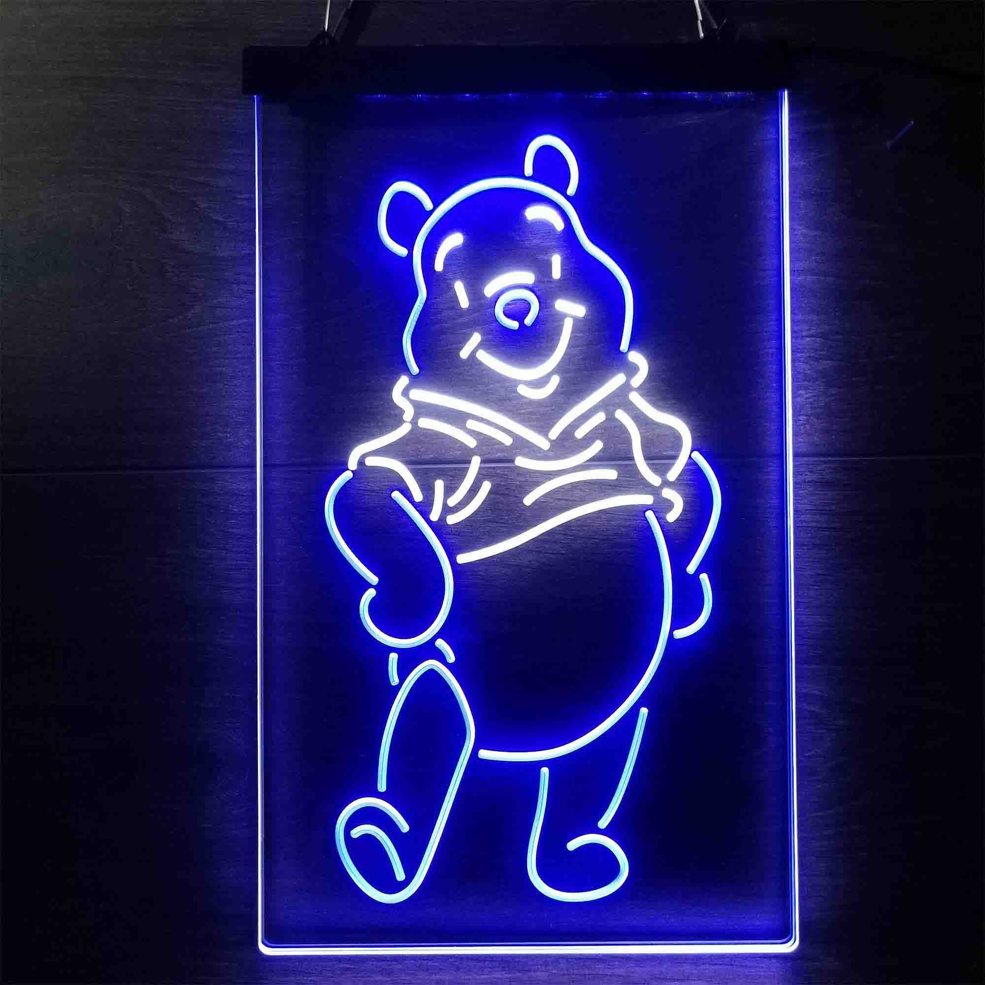 Winnie the Pooh Stand Up Neon LED Sign