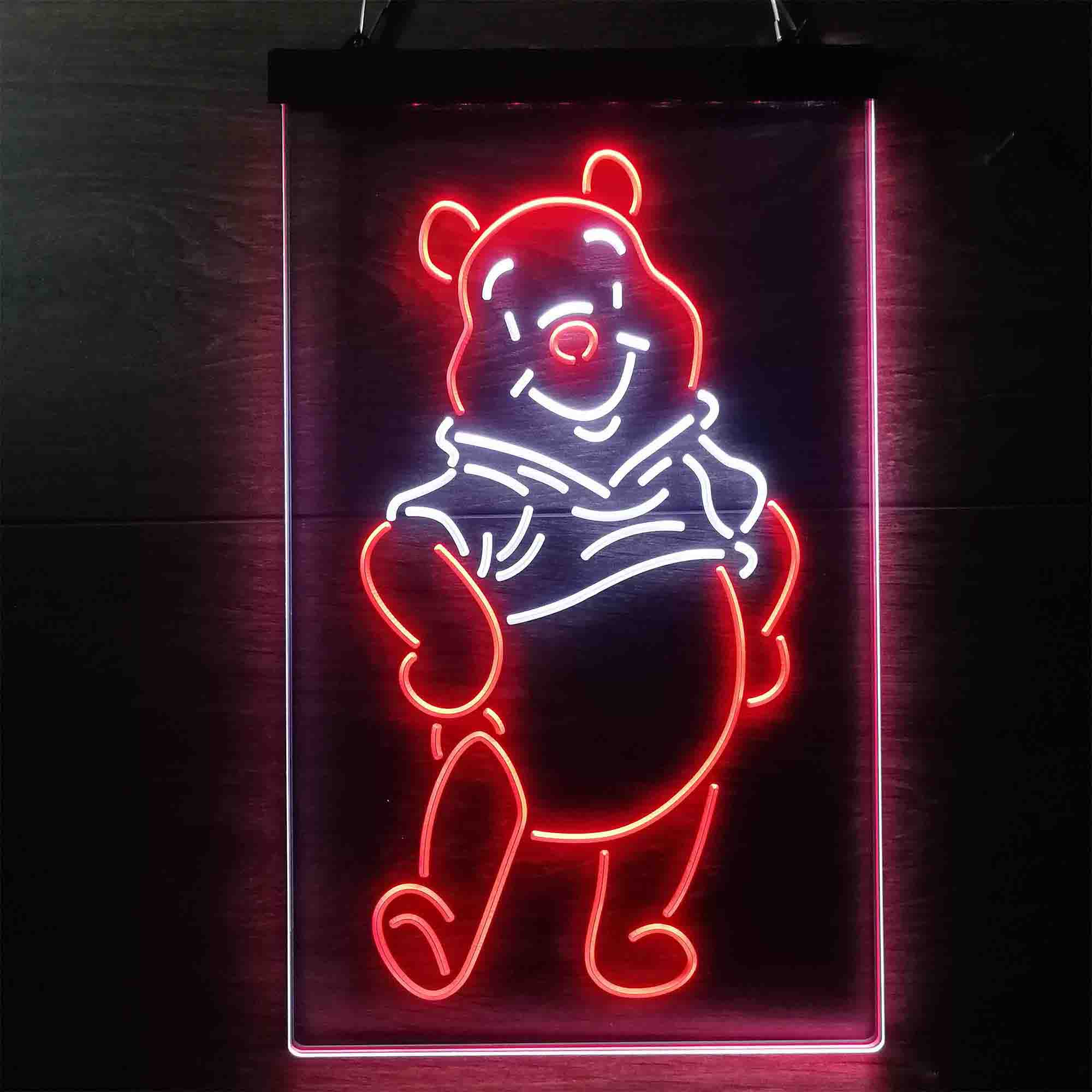 Winnie the Pooh Stand Up Neon LED Sign